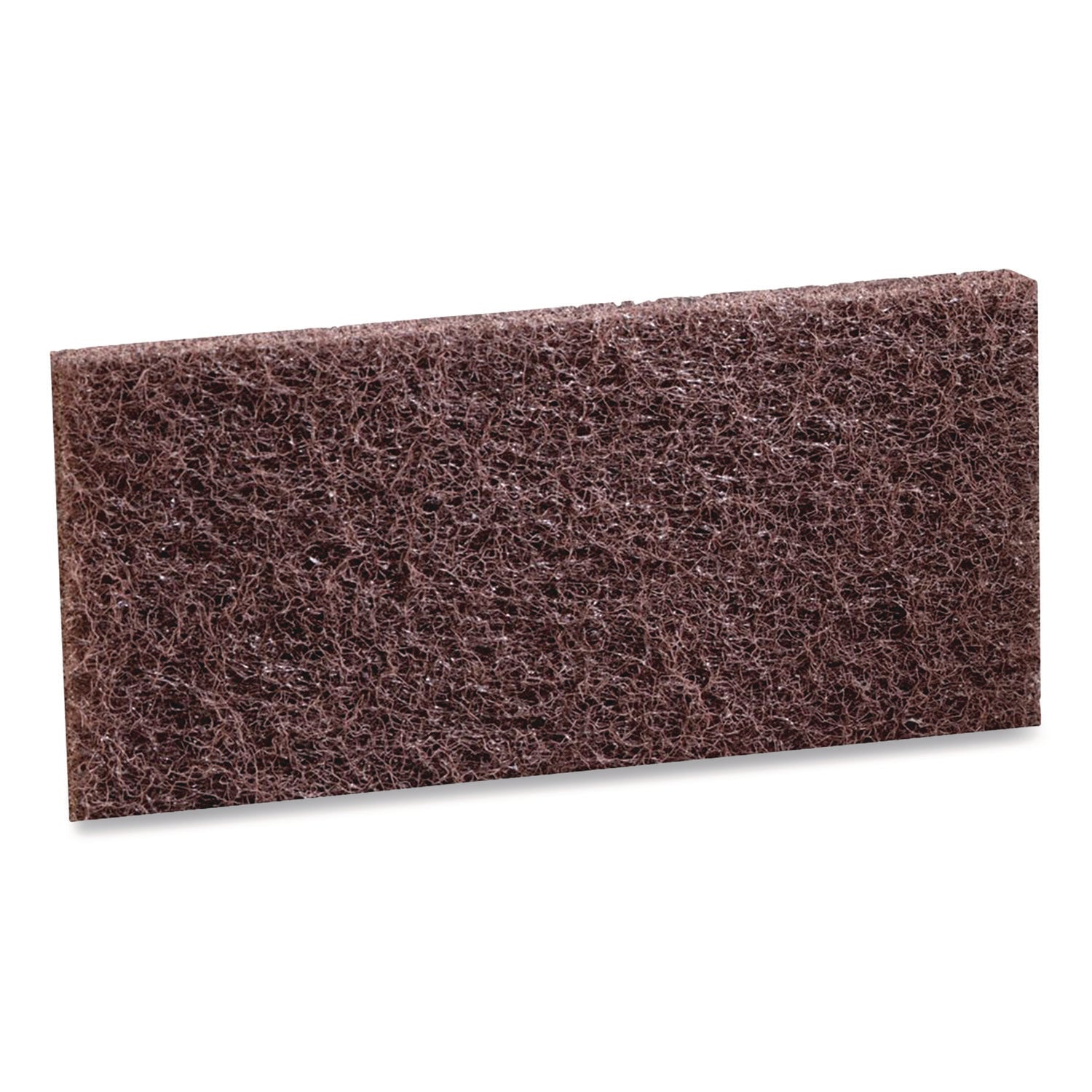 3M™ Doodlebug Brown Scrub 'n Strip Pad, 4.63 x 10, 5/Box