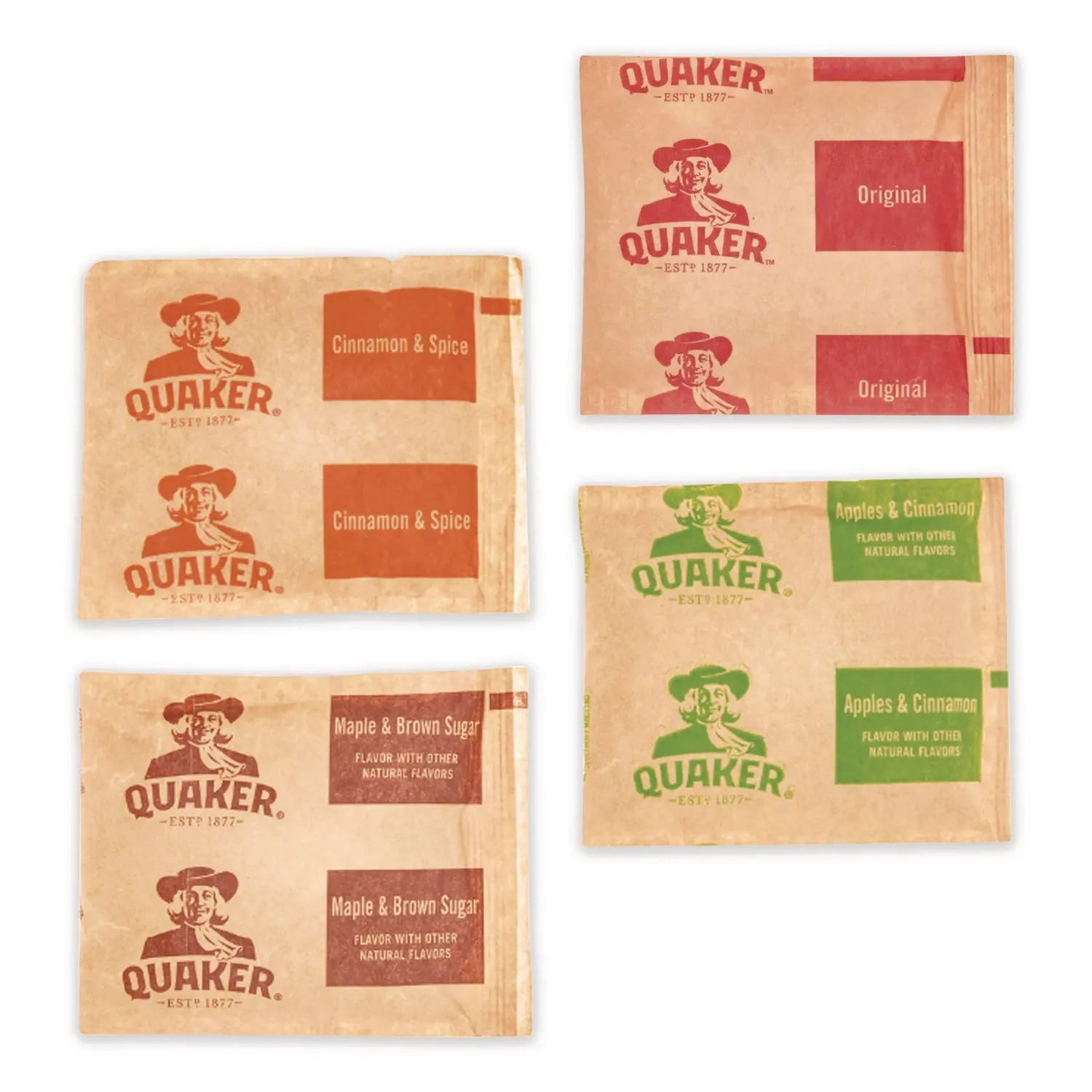 Quaker® Instant Oatmeal, Assorted Flavors, 1.51 oz Packet, 64/Carton Quaker® Flipcost