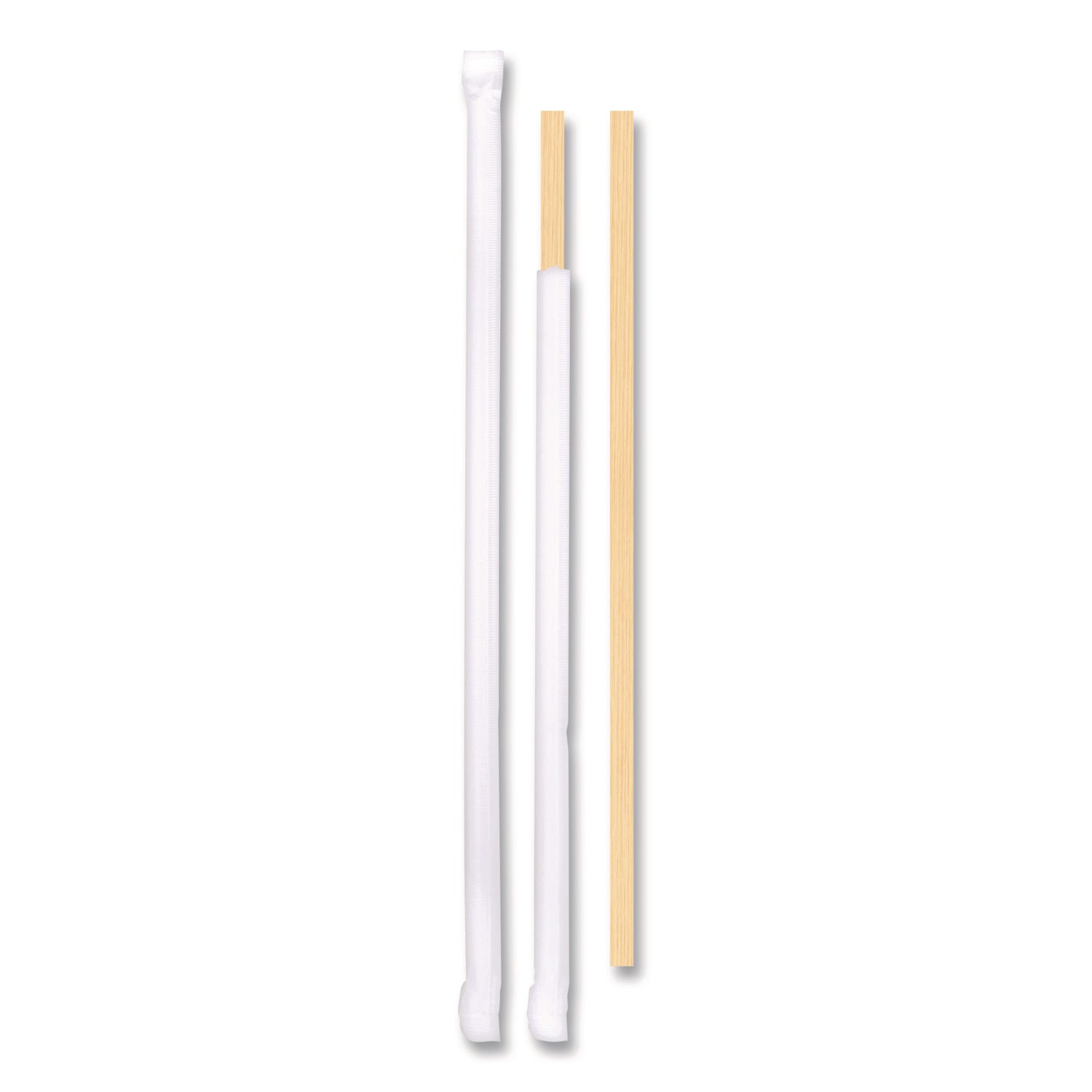 Berkley Square Wrapped Wood Stirrers, 7.5", 250/Box
