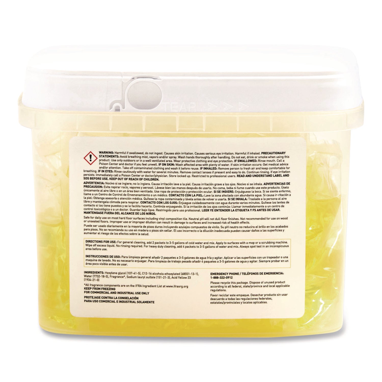 Brighton Professional™ Dissolvable Floor Cleaner Packets, Lavender Scent, 25 oz, 50/Pack