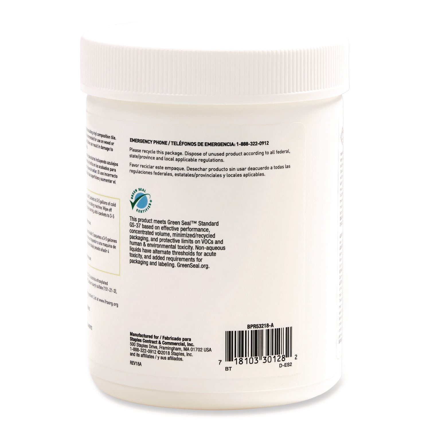 Brighton Professional™ Dissolvable Floor Cleaner Packets, Lavender Scent, 10 oz, 20/Pack