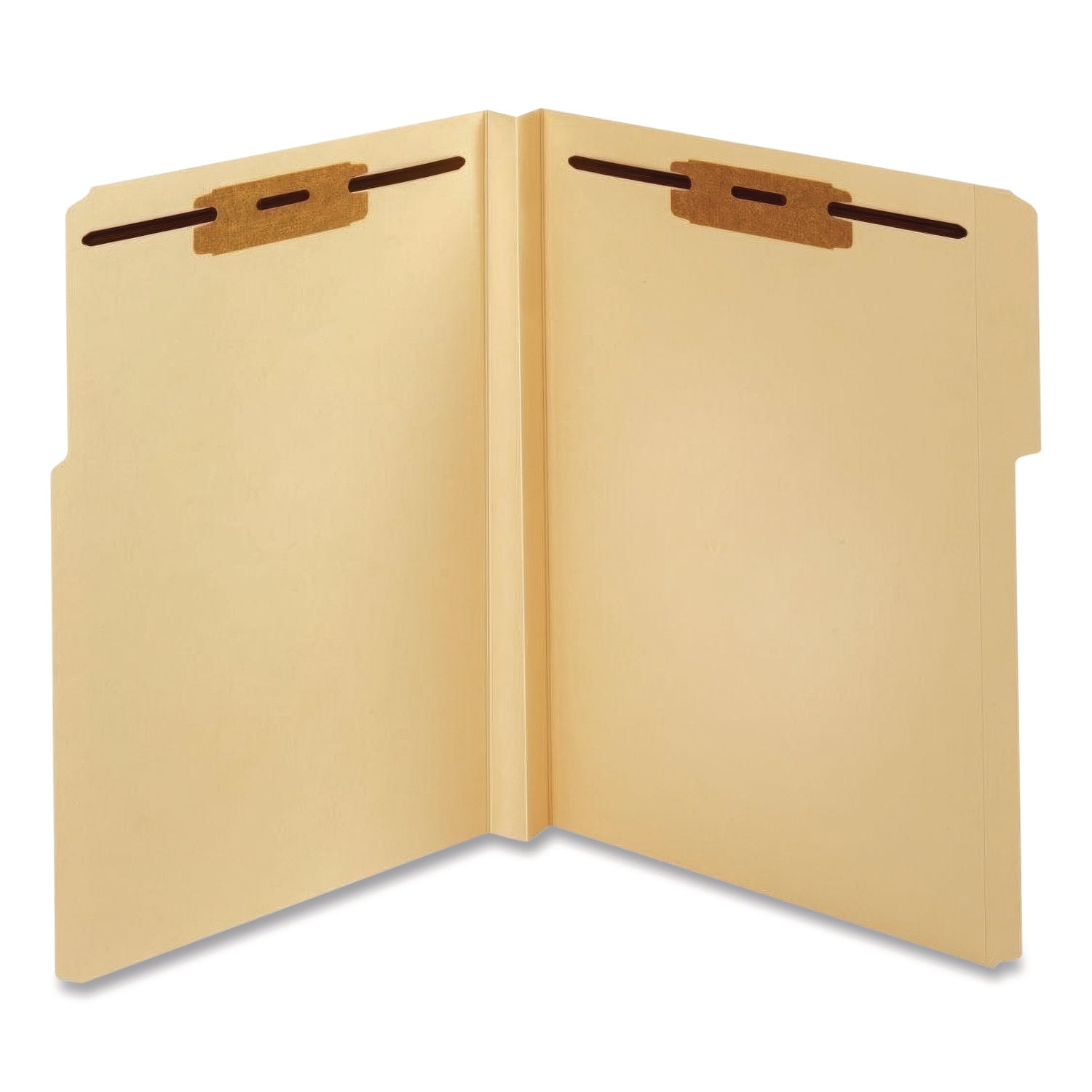 Pendaflex® Manila Fastener Folders, 1.5" Expansion, 2 Fasteners, Letter Size, Manila Exterior, 50/Box
