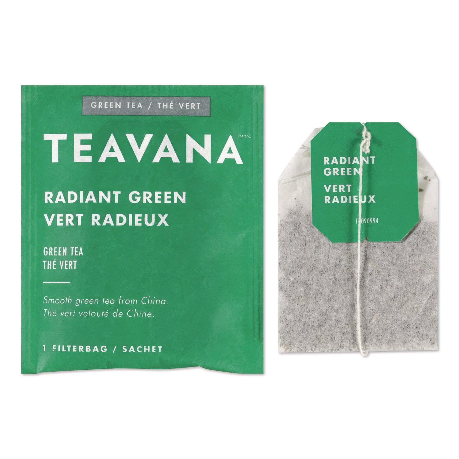 Starbucks® Teavana Tea Bags, Radiant Green, 0.09 oz, 24/Box