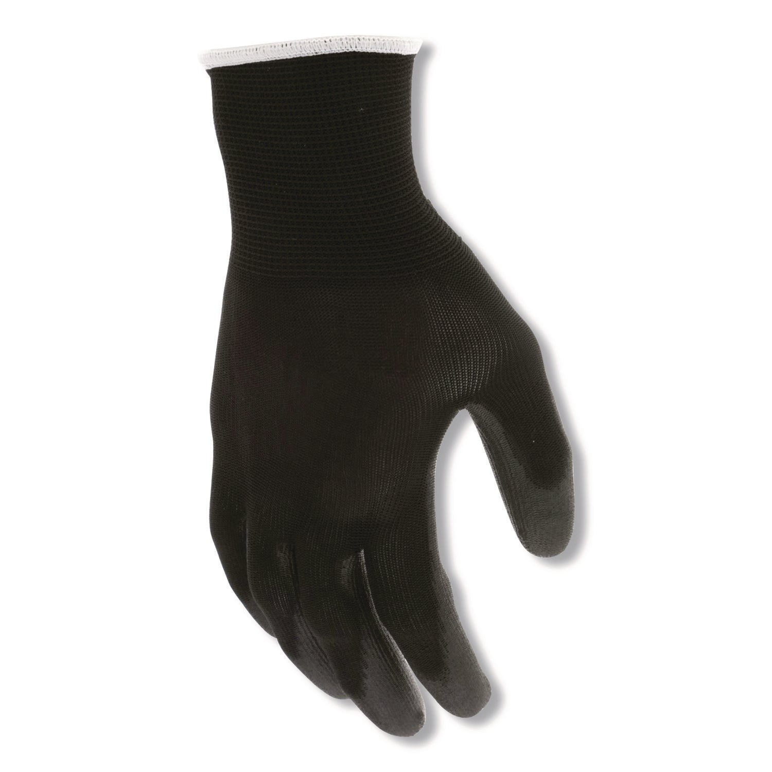 MCR™ Safety Work Gloves, Black, Small, Dozen