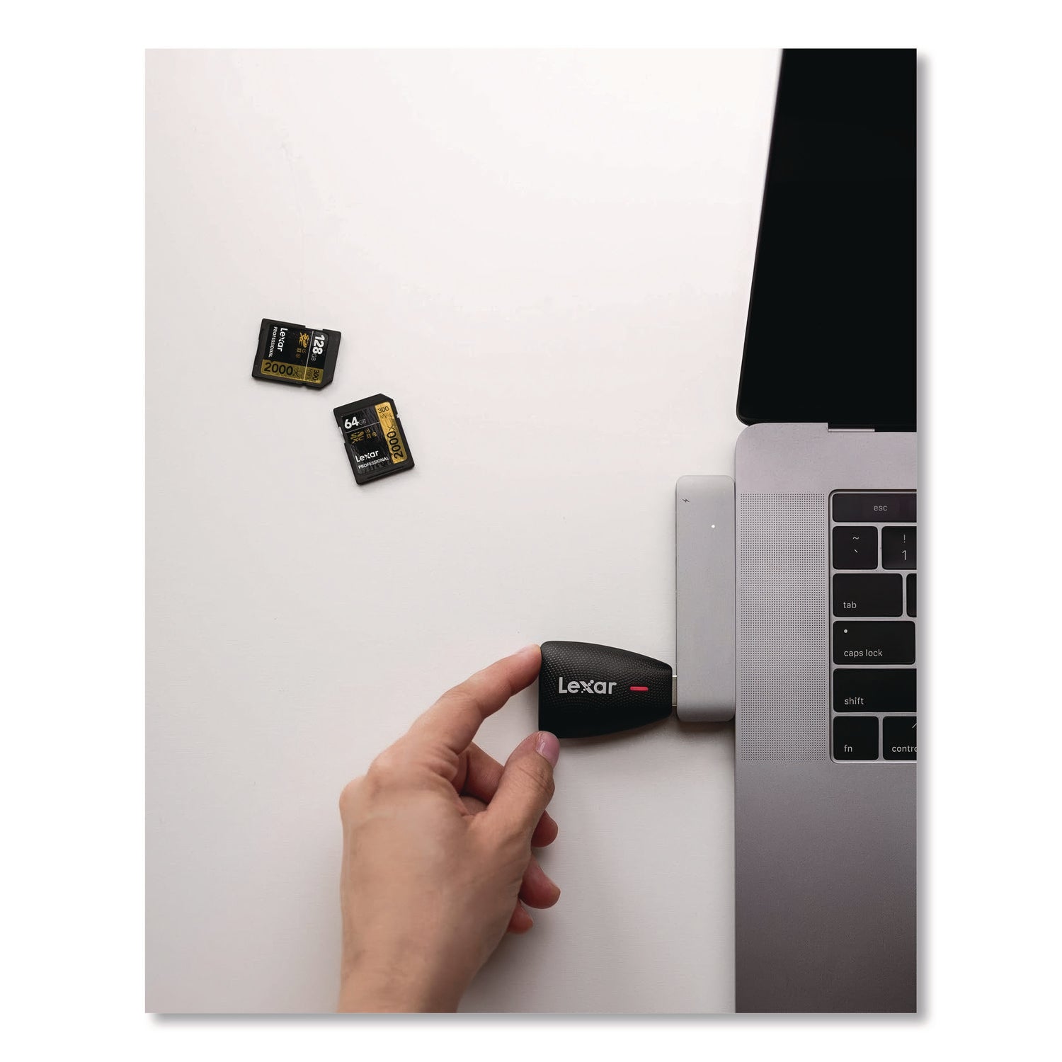 Lexar™ LRW450UBNA USB Card Reader, 312 MBps, USB-A