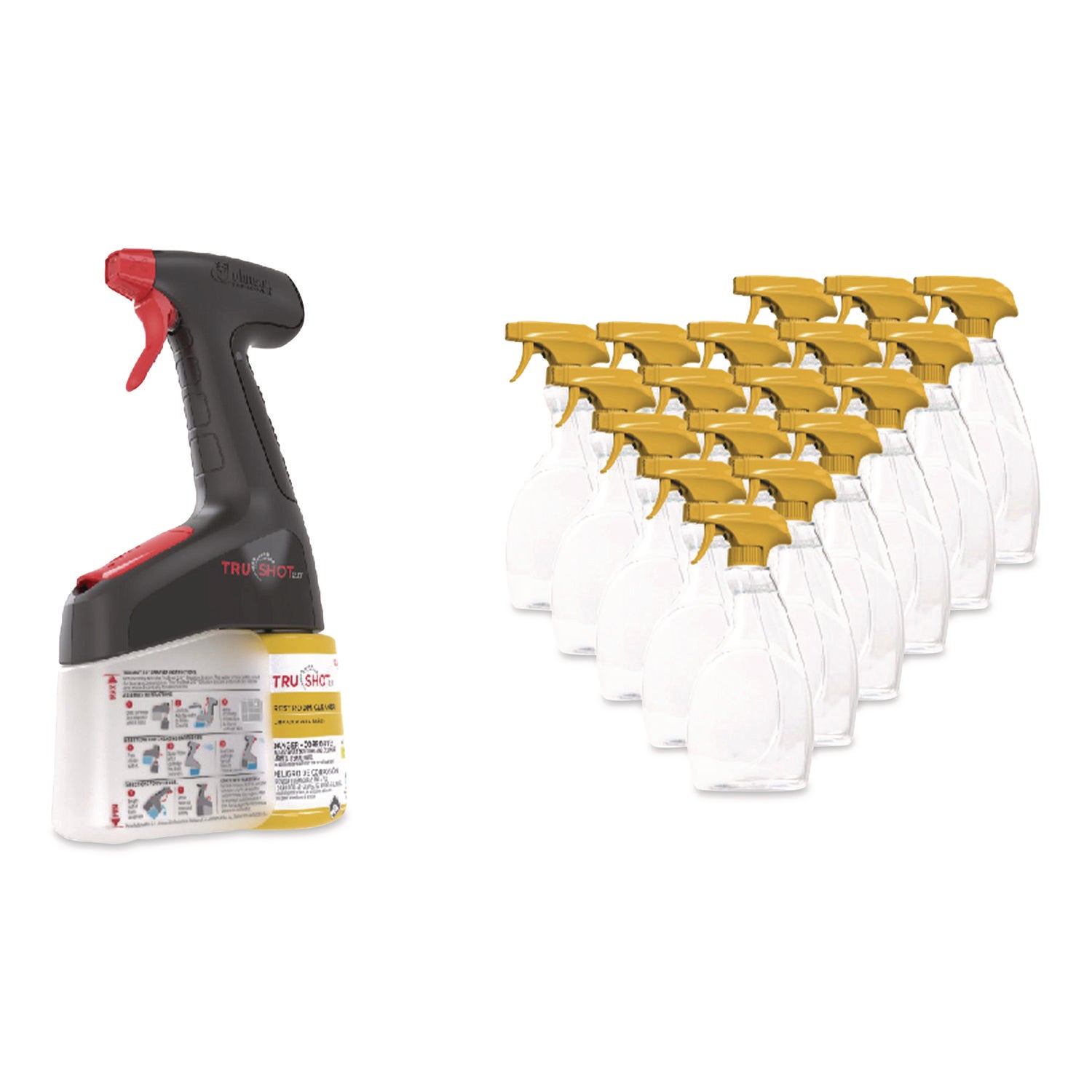 SC Johnson Professional® TruShot 2.0 Restroom Cleaner, Fresh Scent, 9 oz Cartridge, 4/Carton