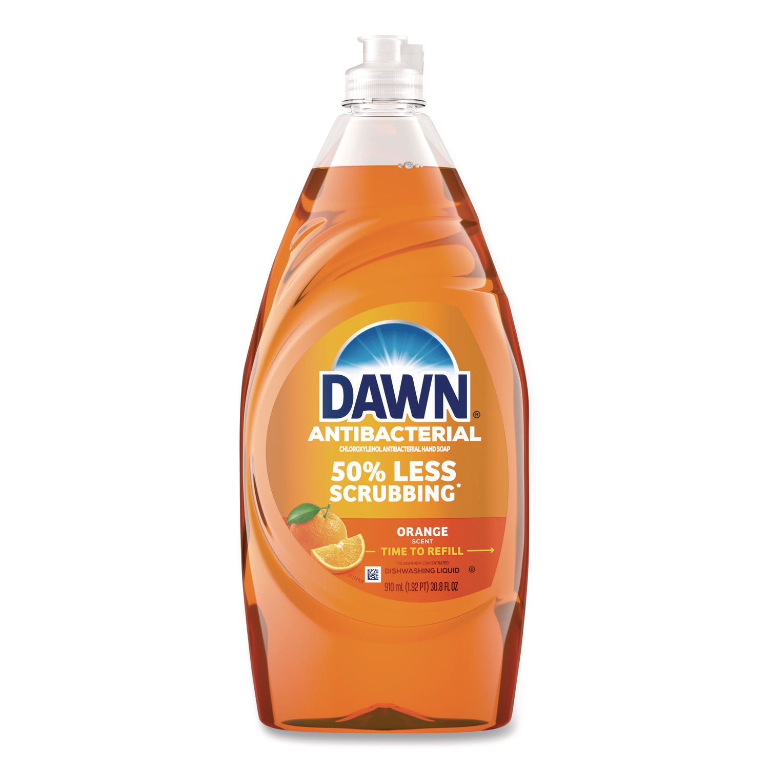 Dawn® Ultra Antibacterial Dishwashing Liquid, Orange Scent, 30.8 oz Bottle, 8/Carton