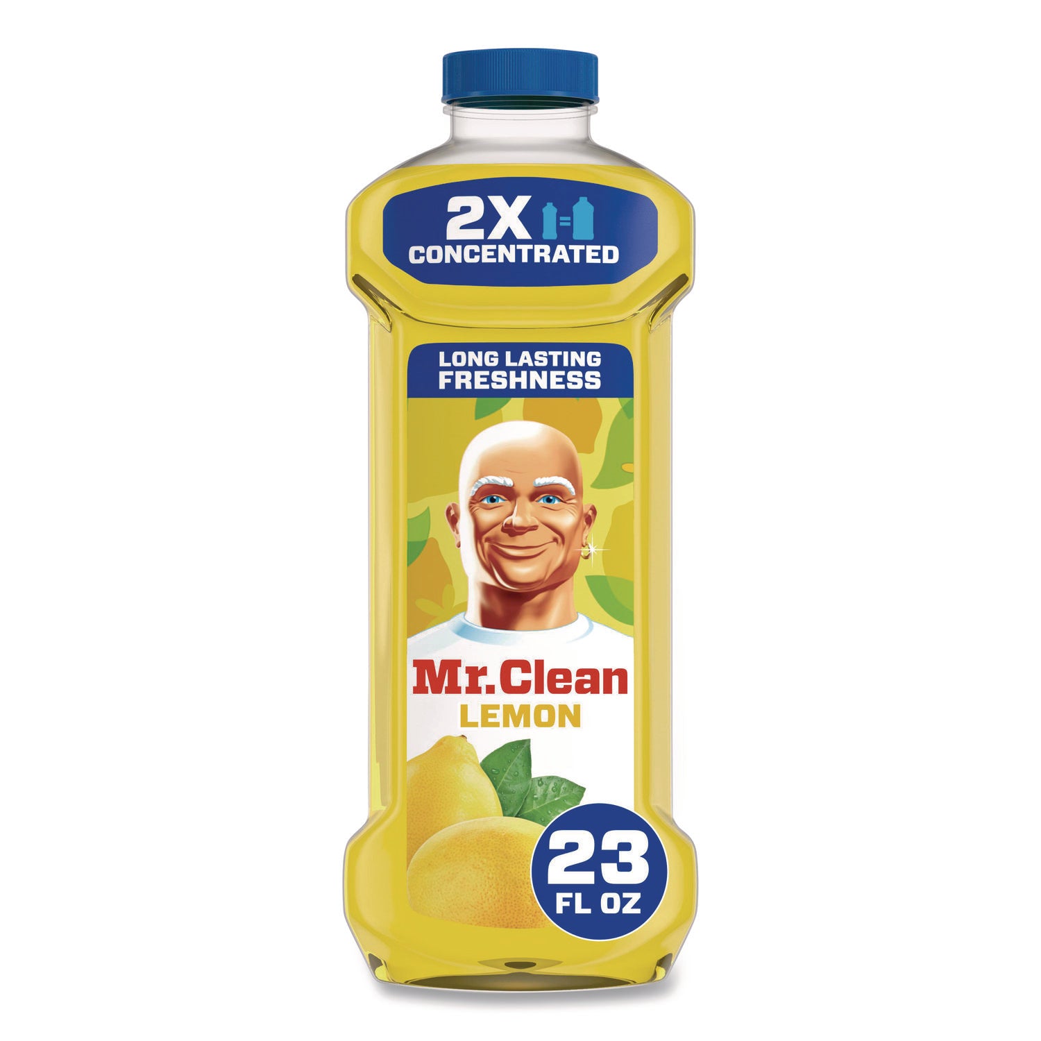 Mr. Clean® Multi-Surface Antibacterial Cleaner, Lemon Scent, 23 oz Bottle, 6/Carton