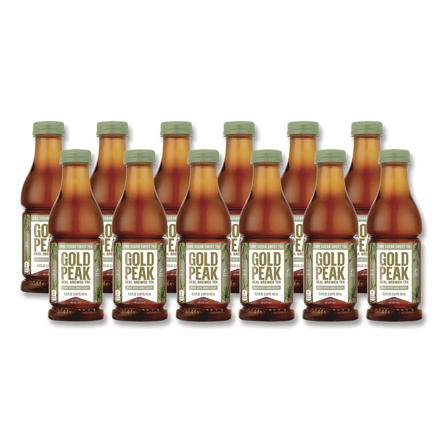 Gold Peak Zero Sugar Sweet Tea, 18.5 oz Bottle,12/Carton Gold Peak Flipcost