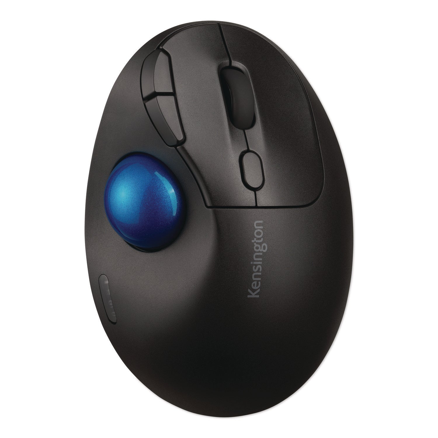 Kensington® Pro Fit Ergo TB450 Trackball, 2.4 GHz Frequency/6 ft Wireless Range, Right Hand Use, Black