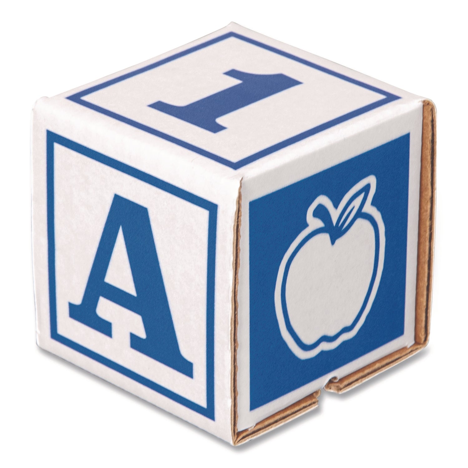 Bankers Box® At Play 123 ABC Learning Blocks, Corrugated Board, Assorted, 50/Pack