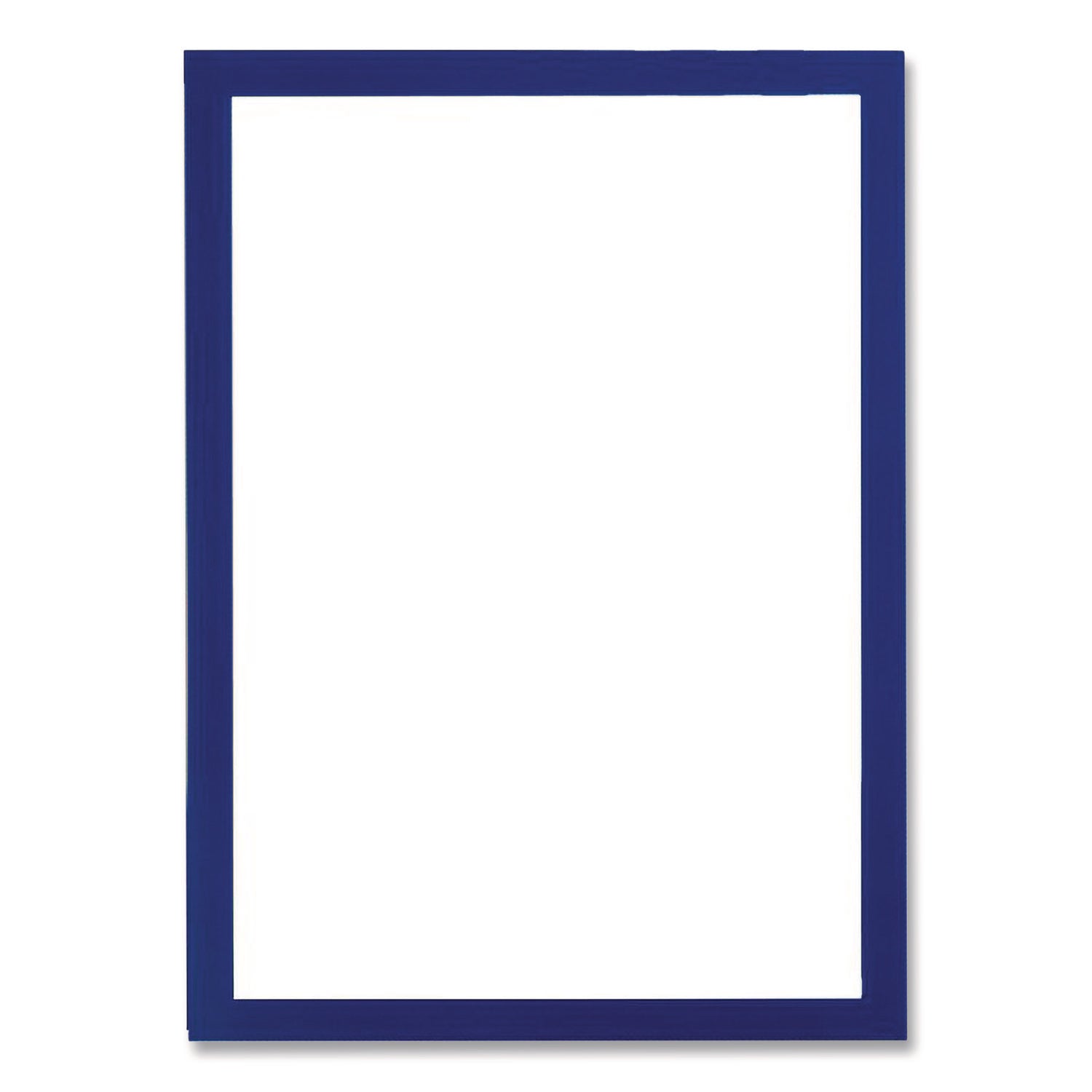 djois® by Tarifold SOLO Magnetic Frame, 8.5 x 11 Insert, Blue Frame, 5/Pack