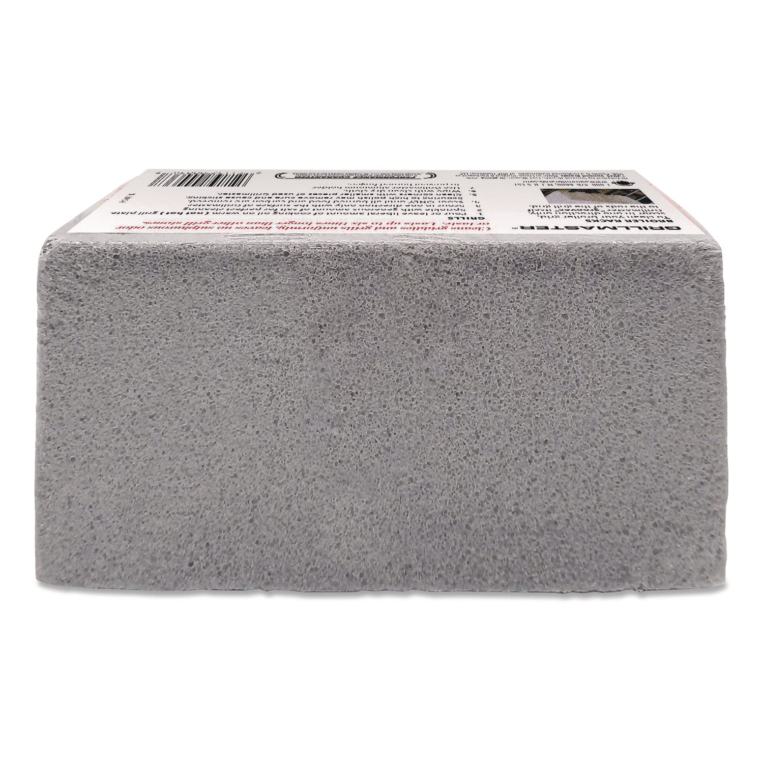 Pumie® Grillmaster Griddle and Grill Cleaning Brick, 5.75 x 2.75, Gray, 12/Carton