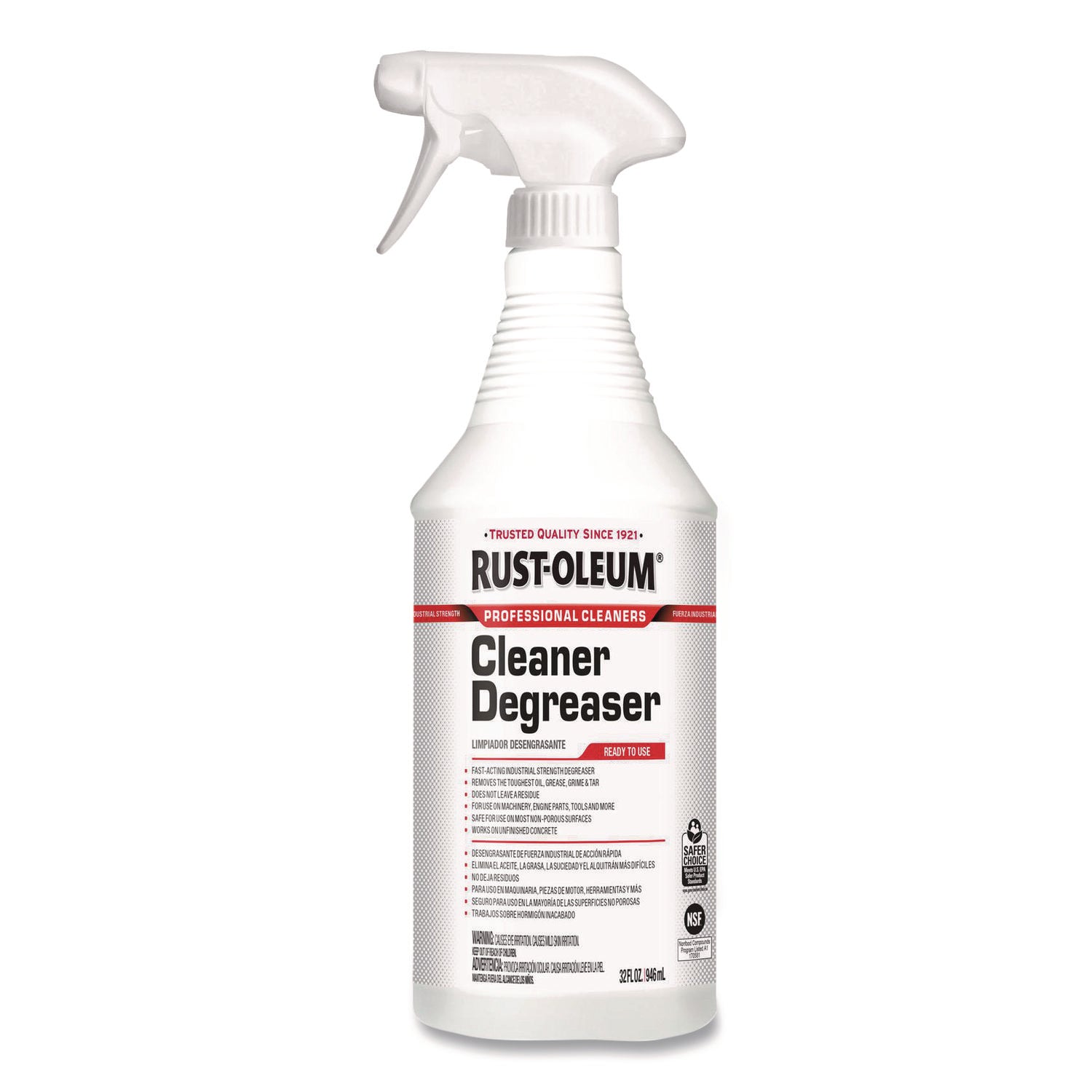KRUD KUTTER® PRO Ready-To-Use Cleaner Degreaser Trigger Spray, 32 oz Spray Bottle, 6/Carton