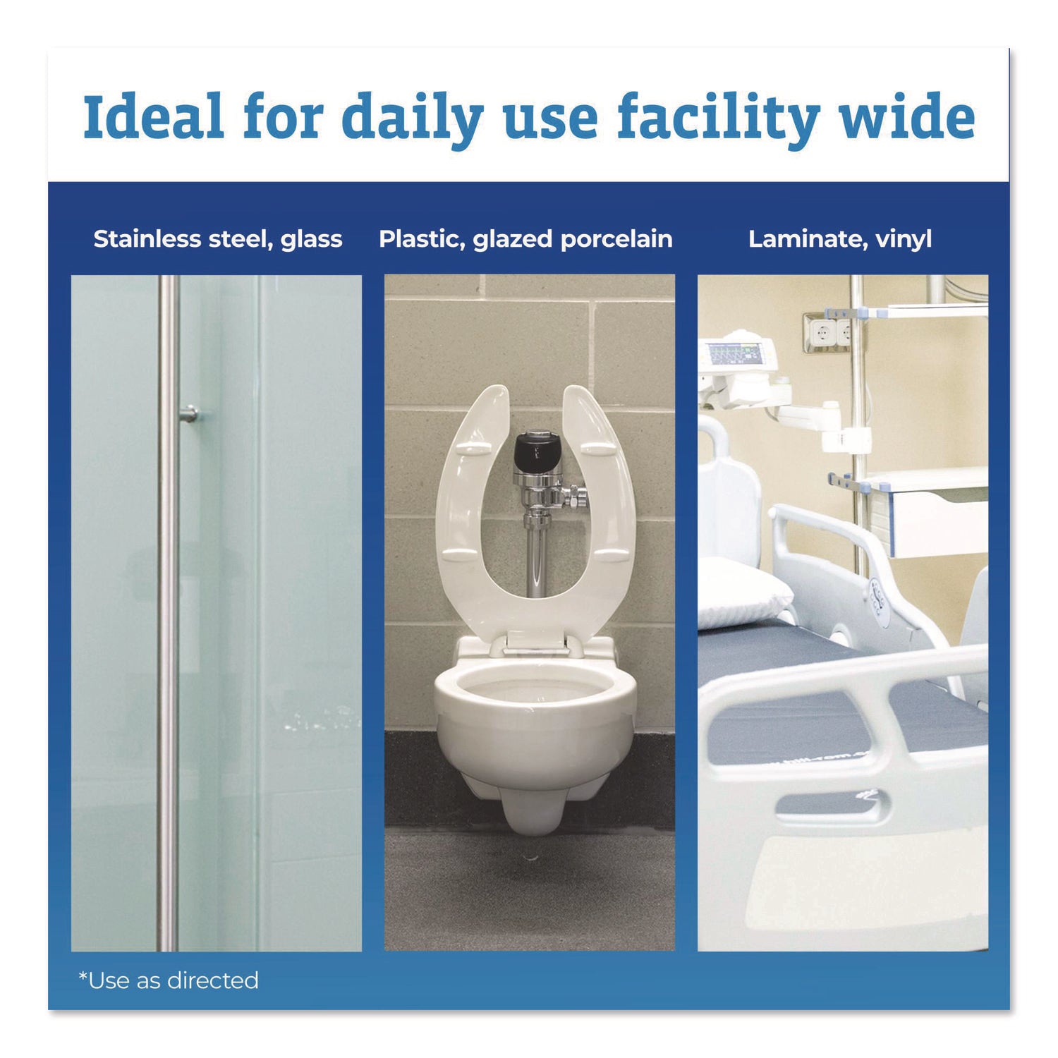 Clorox Healthcare® Hydrogen Peroxide Cleaner Disinfectant Wipes, 6.75 x 9, White, 95/Canister