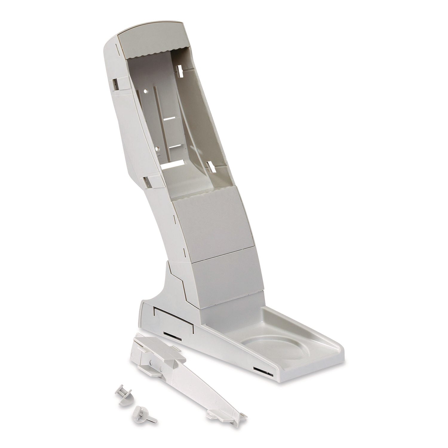 djois® by Tarifold Expansion Set for TD271 Desktop Reference System, 10 Panels with Gray Borders, Gray Base