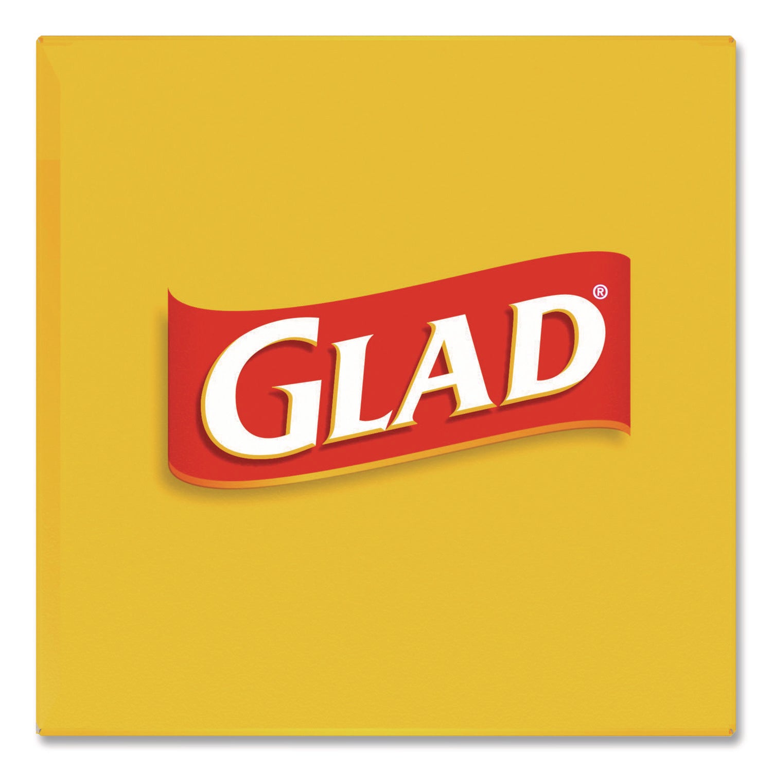 Glad® Small Twist-Tie Trash Bags, 4 gal, 0.74 mil, 23 x 21.63, White, 30/Box
