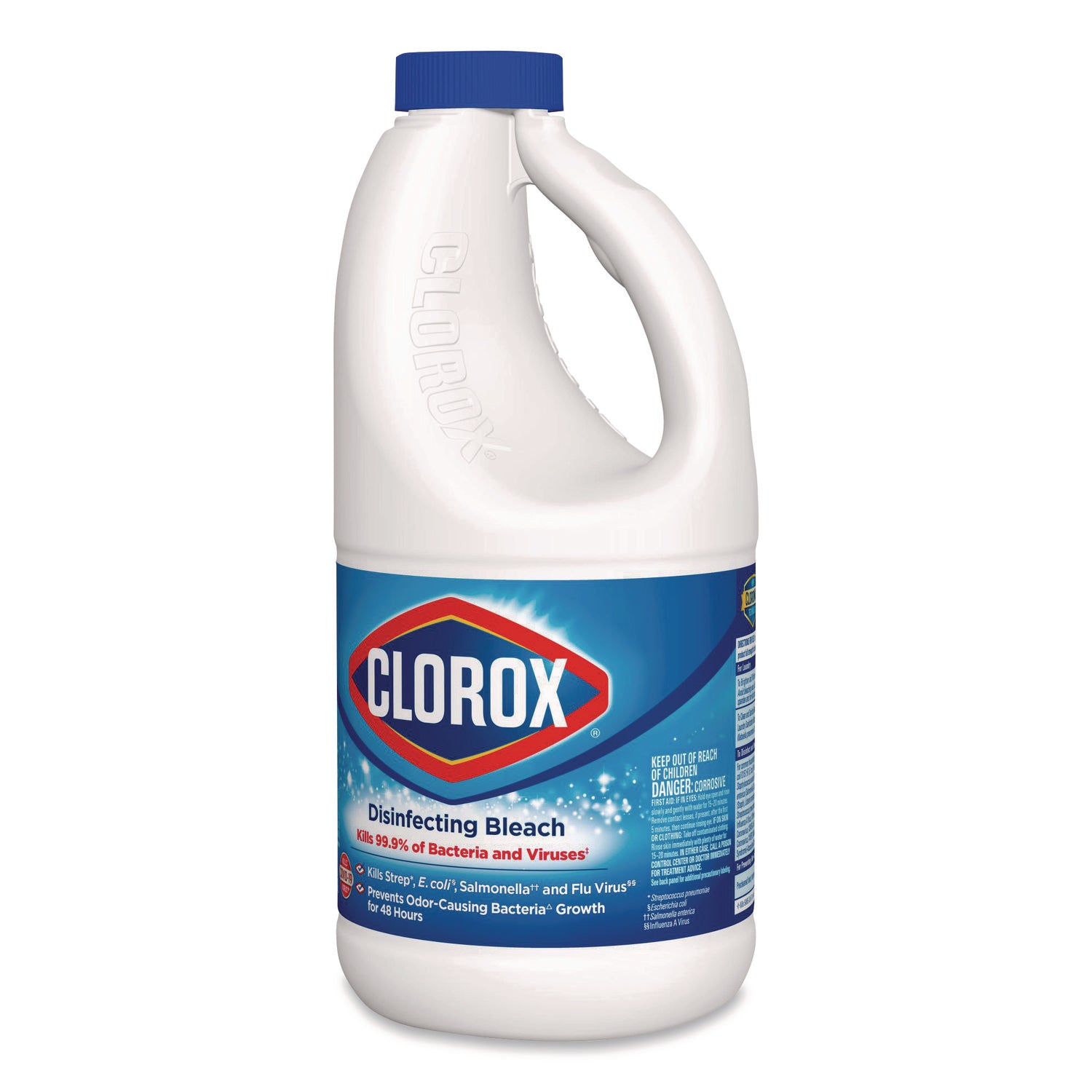 Clorox® Concentrated Regular Disinfecting Bleach, 43 oz Bottle