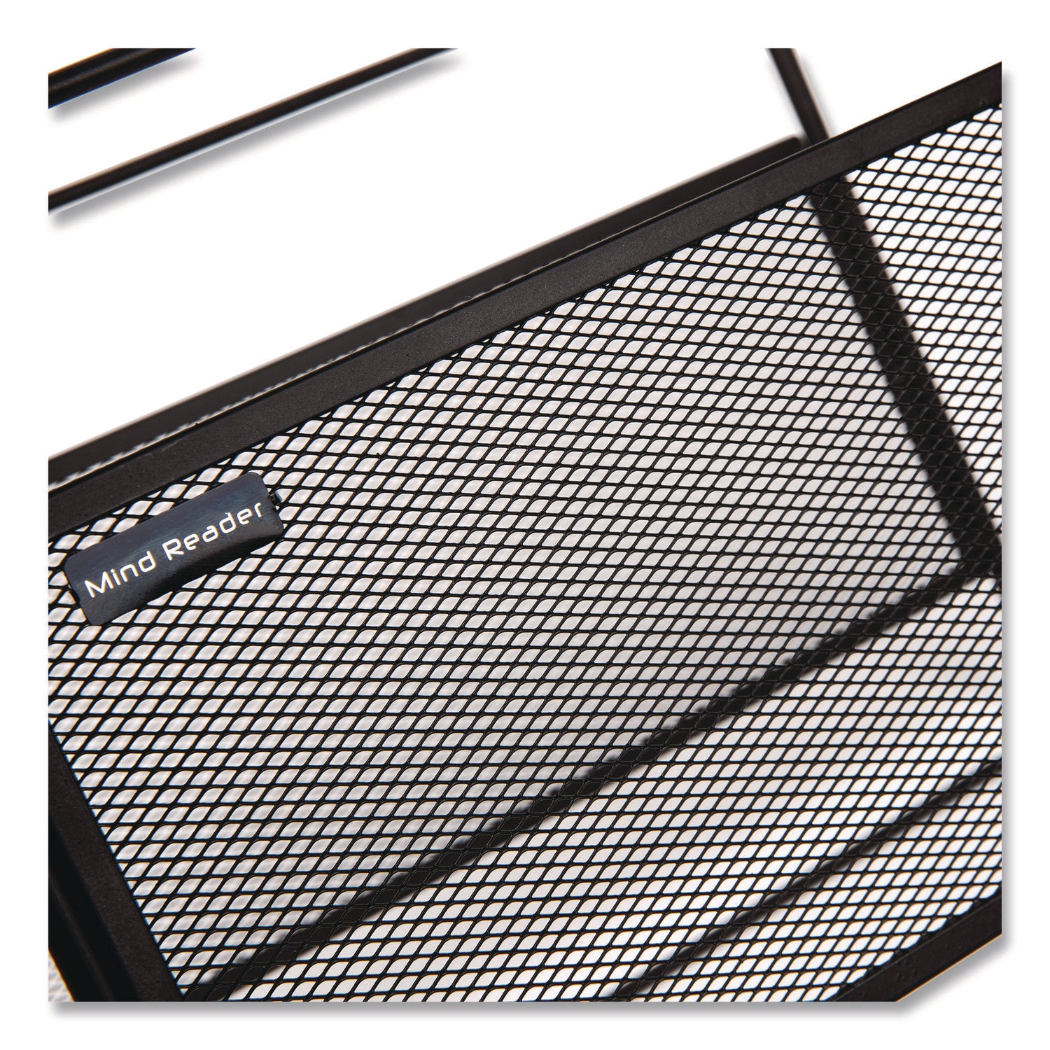 Mind Reader Hanging File Folder Organizer, Letter Size, 13" Long, Black