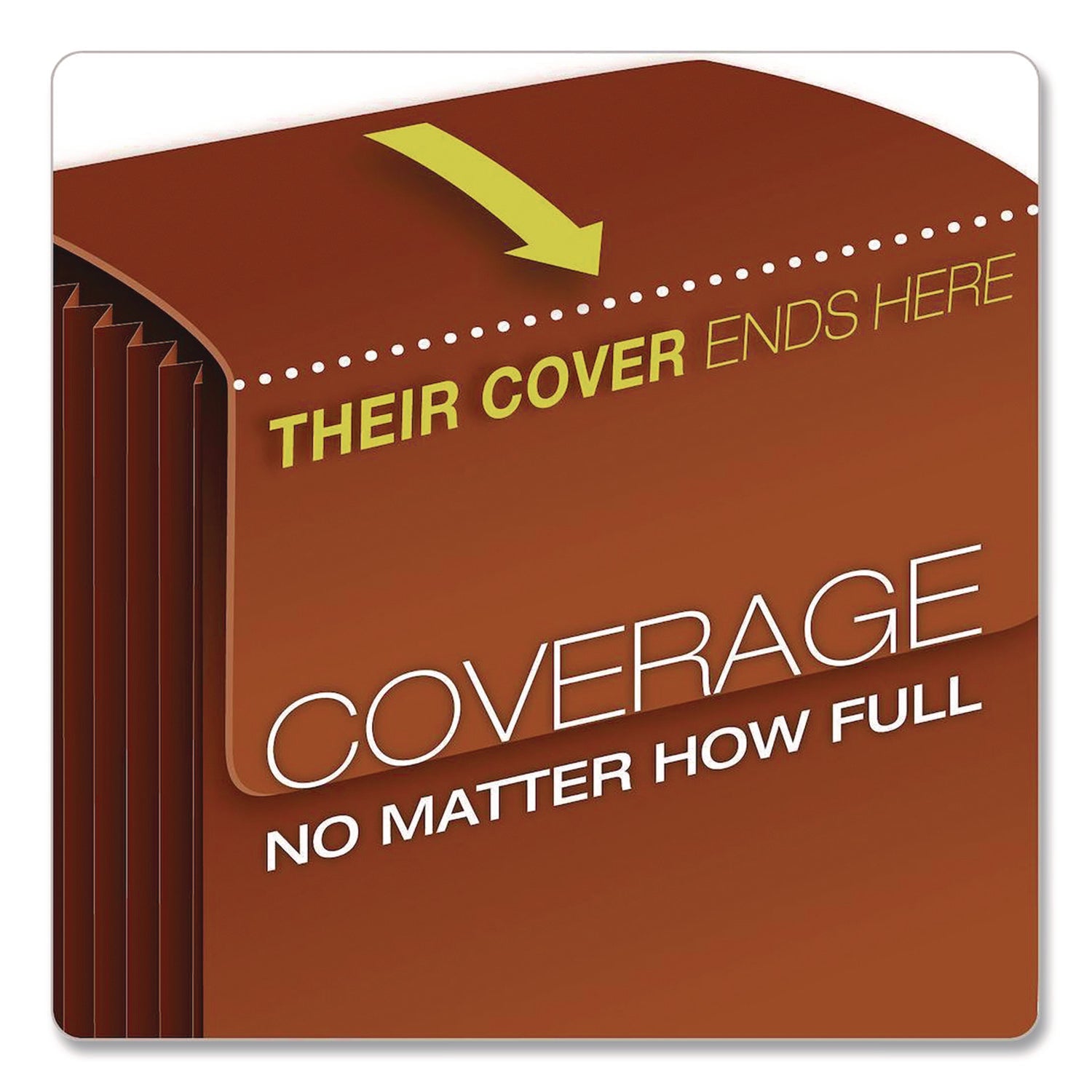 Pendaflex® Extra-Wide Expanding Wallet, 5.25" Expansion, 1 Section, Flap/Elastic Cord Closure, Letter Size, Redrope, 10/Box