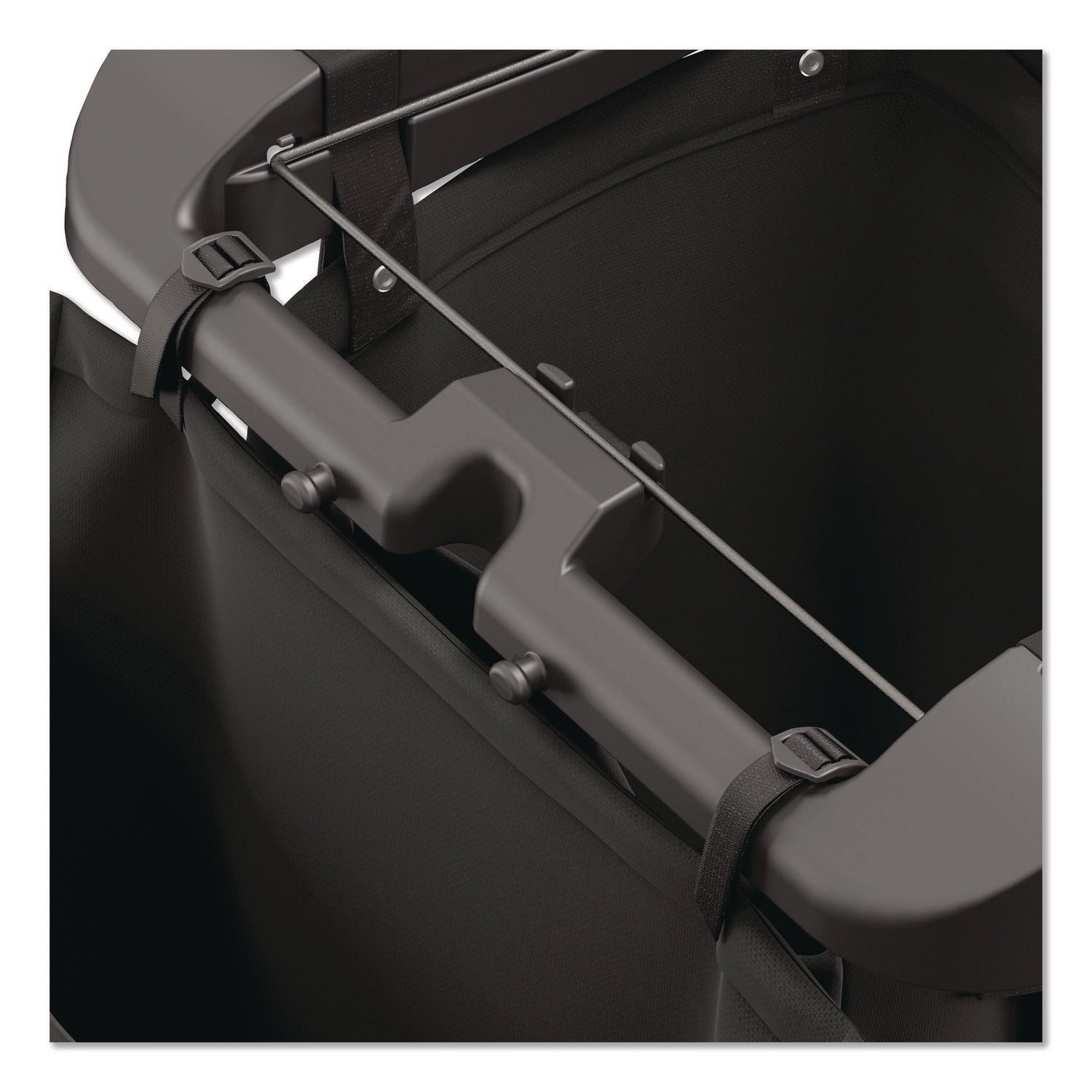 Suncast Commercial® Amenity Bag for Suncast Commercial Full-Size and Compact-Size Housekeeping Carts, 2 gal, 19.5" x 1.51" x 21.36", Black