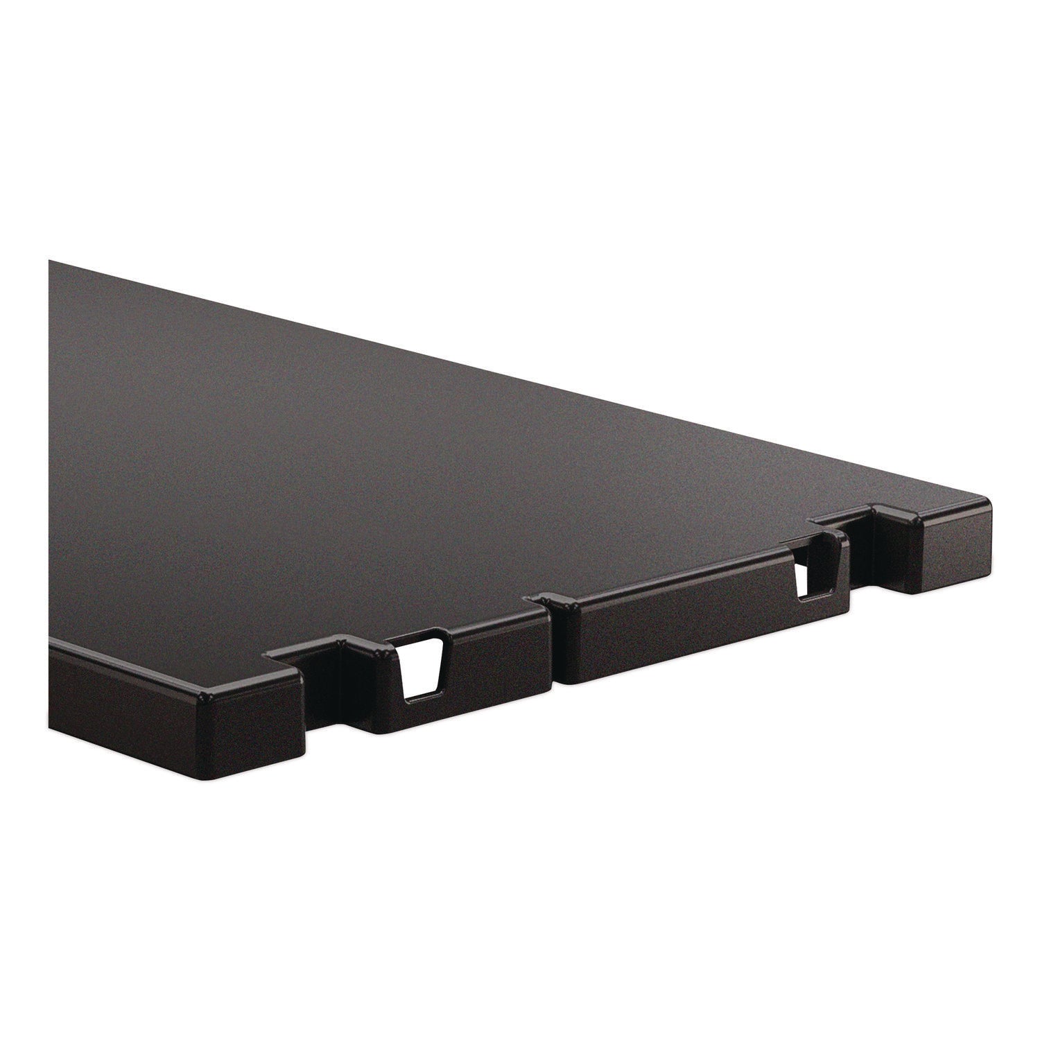 Suncast Commercial® Adjustable Shelf for Suncast Commercial Full-Size Housekeeping Carts HKC1000/HKC2000, Plastic, Black