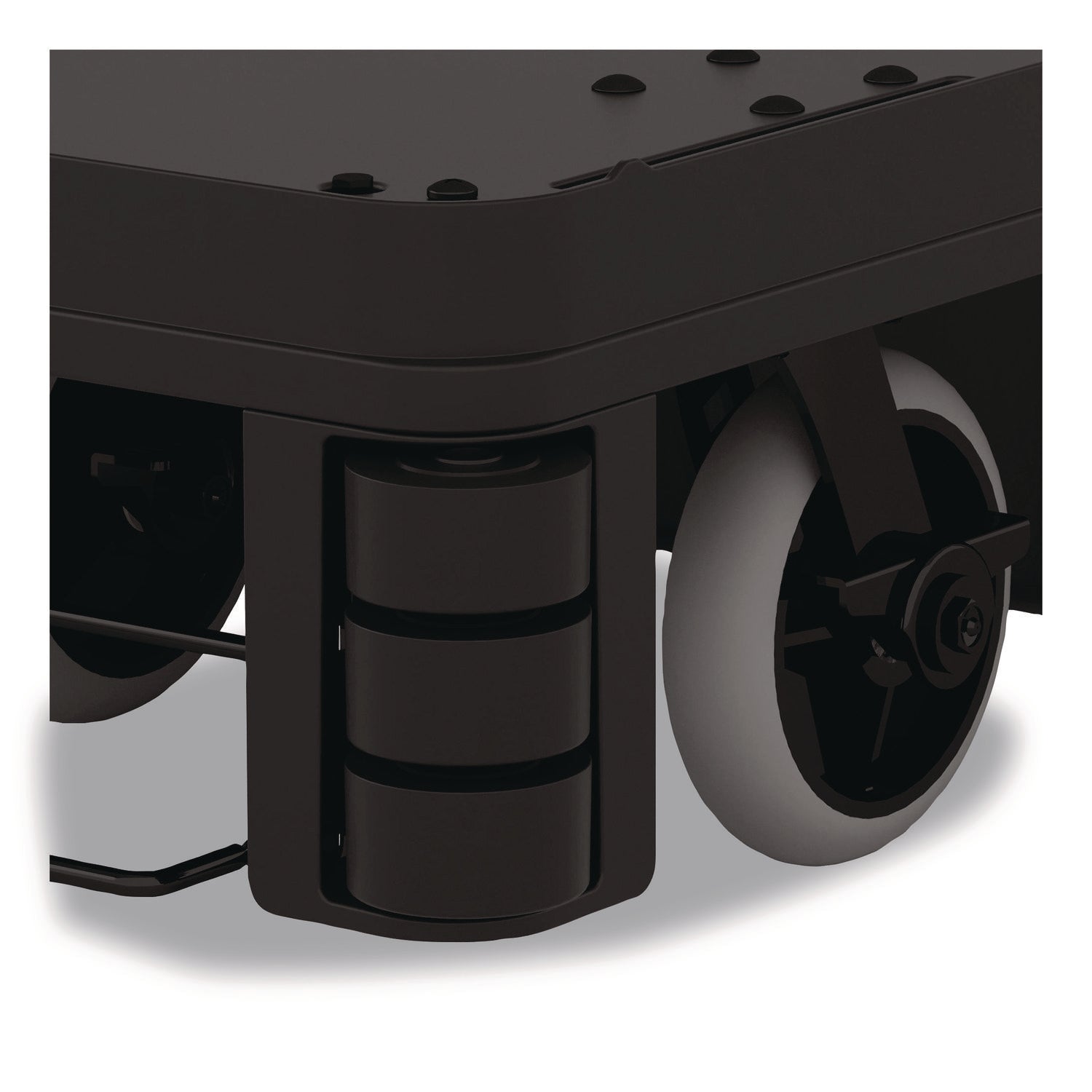 Suncast Commercial® Bumper Kit For Full Size Housekeeping Carts for HKC1000/HKC2000, Plastic, Black, 4 Bumpers