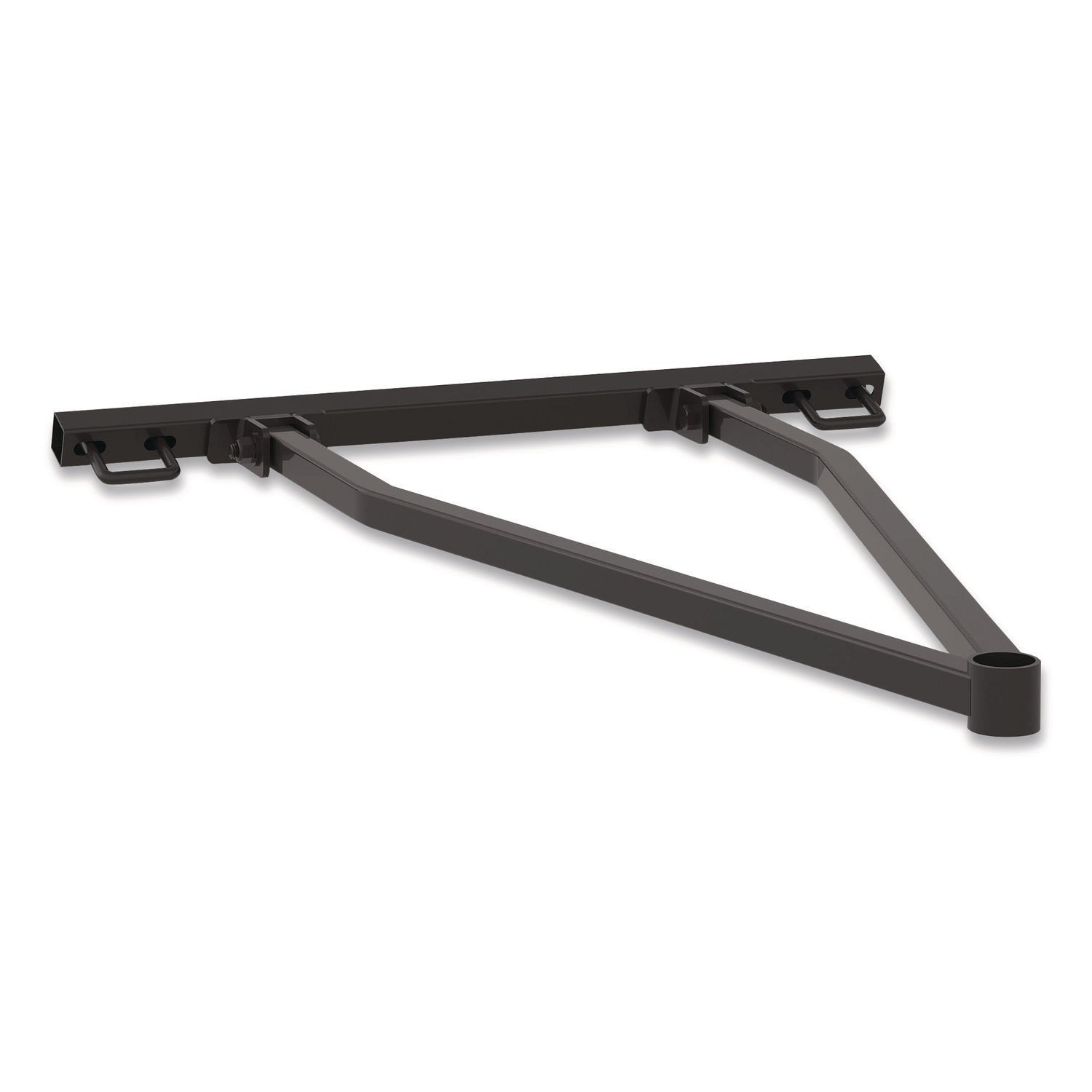 Suncast Commercial® Tilt Tow Rack for Suncast Commercial 2 cu yd Tilt Trucks, Steel, Black