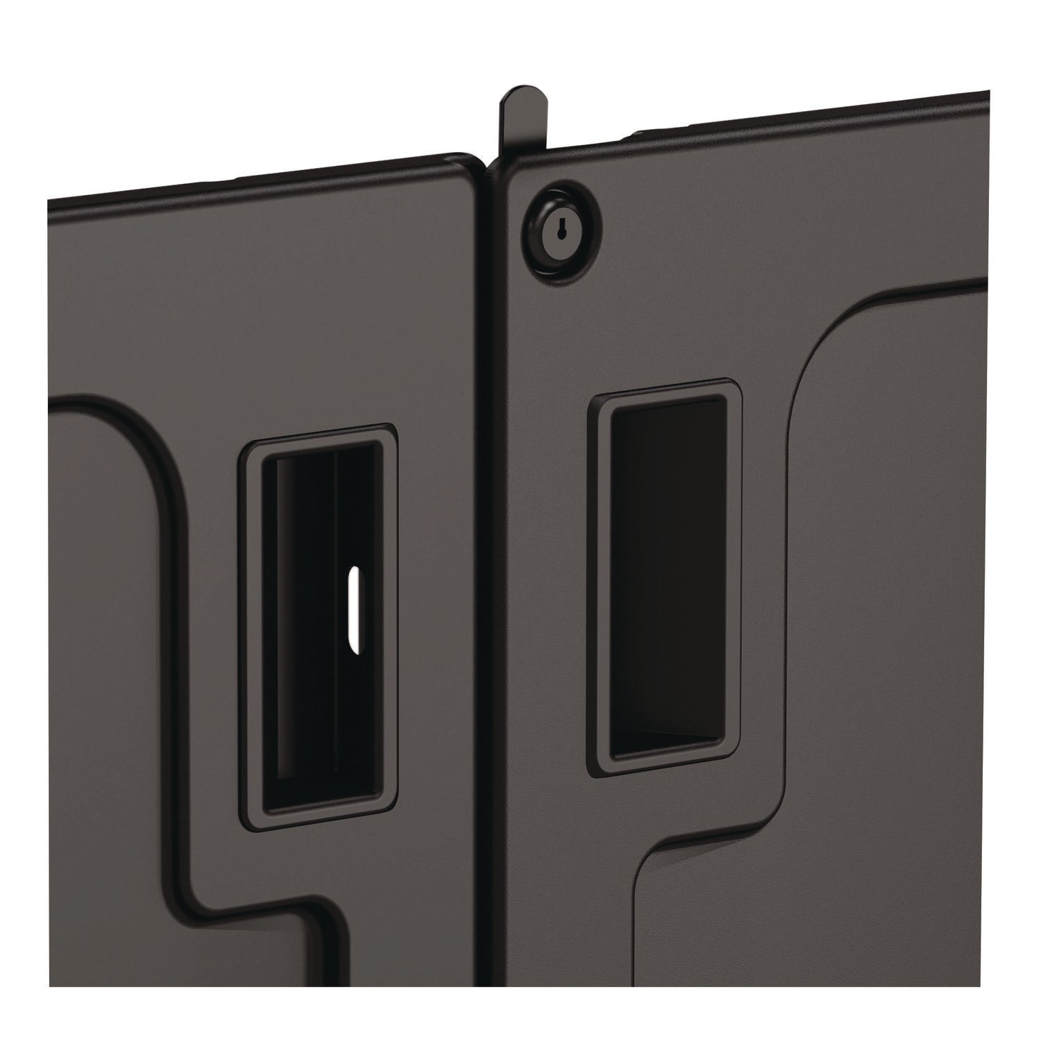 Suncast Commercial® Lockable Door Accessory for Suncast Commercial Full-Size Housekeeping Carts HKC1000/HKC2000, Plastic, Black