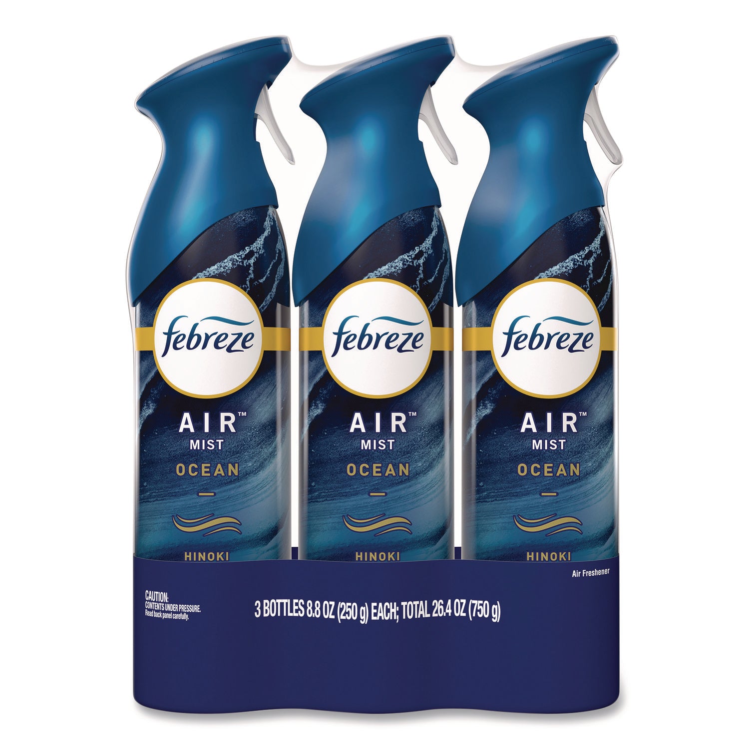 Febreze® AIR, Ocean, 8.8 oz Aerosol Spray, 3/Pack
