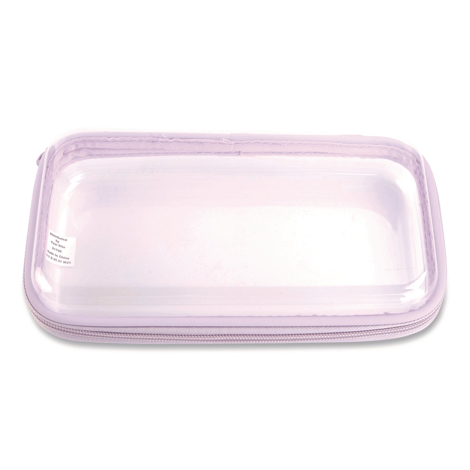 Pep Rally Pencil Pouch, 9.25 x 5.12 x 2.17, Clear/Randomly Assorted Color