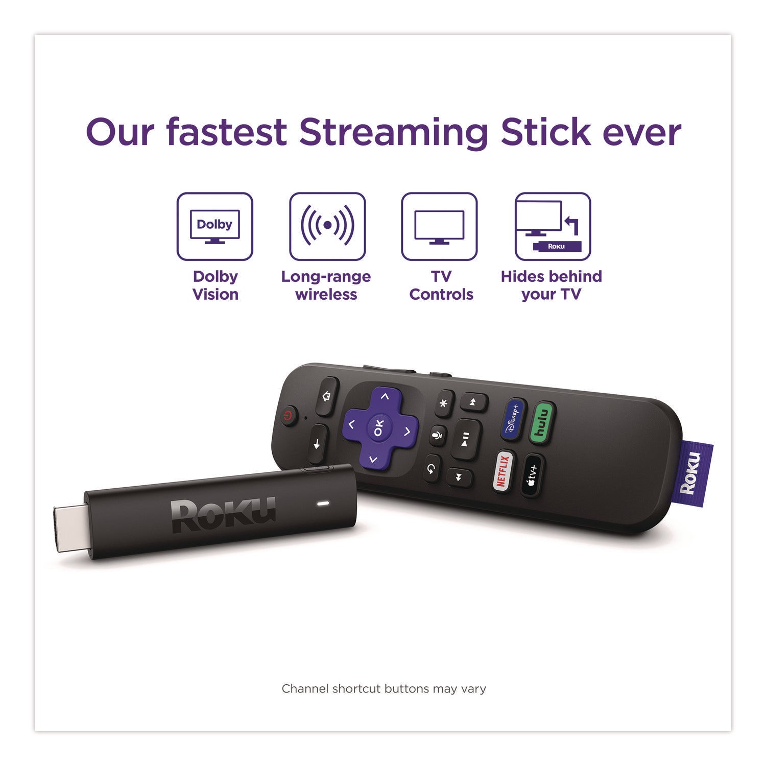 Roku Streaming Stick, Black