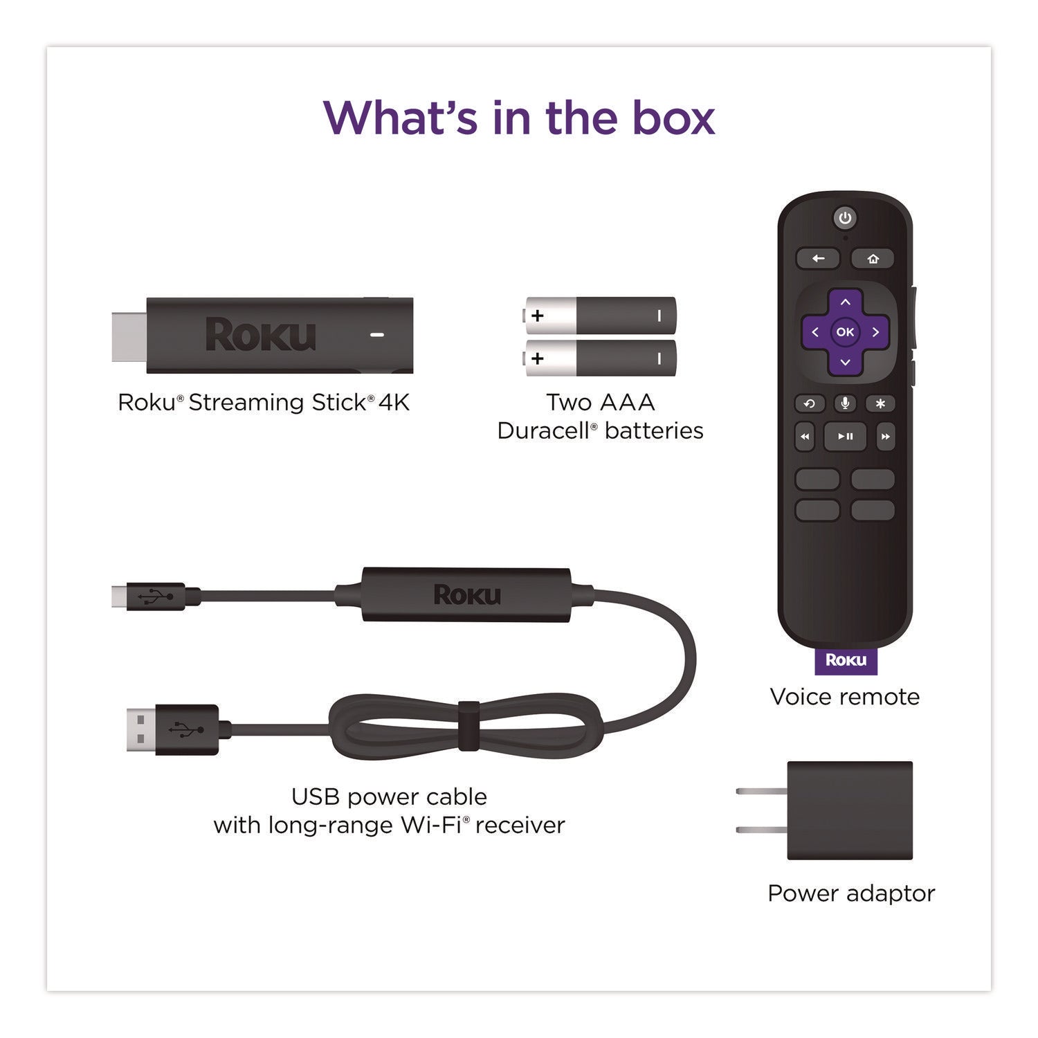 Roku Streaming Stick, Black