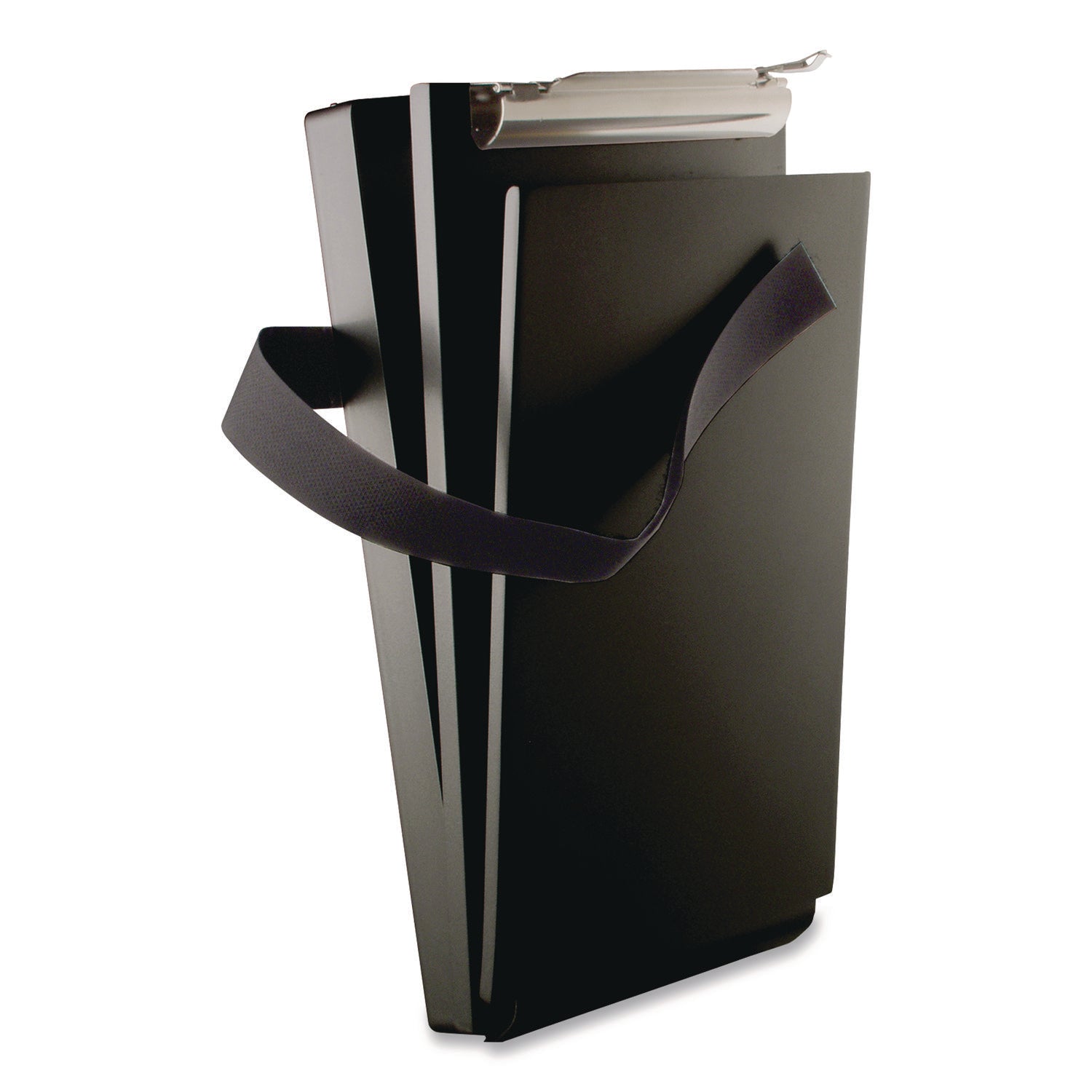 Saunders Recycled Aluminum Citation Holder Clipboard, 1/2" Capacity, Holds 6 x 11 Sheets, Black