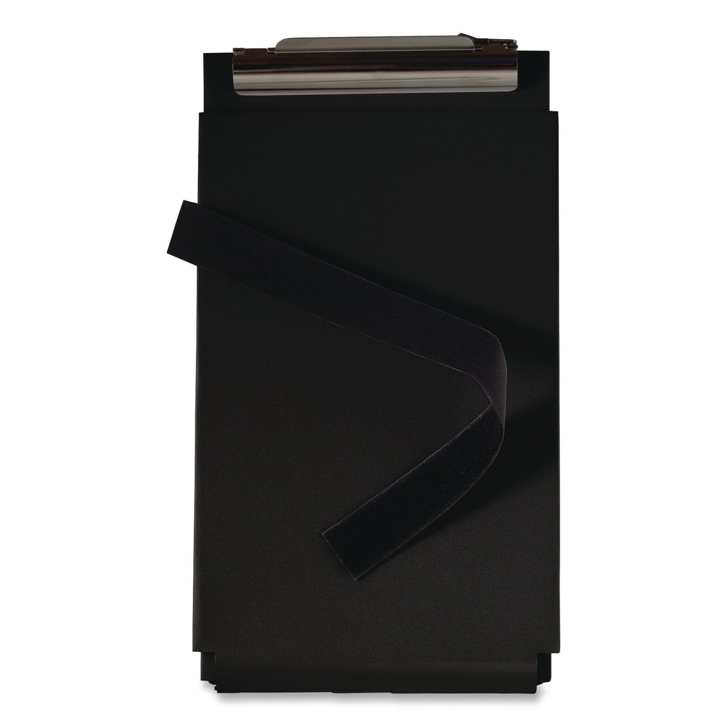 Saunders Recycled Aluminum Citation Holder Clipboard, 1/2" Capacity, Holds 6 x 11 Sheets, Black