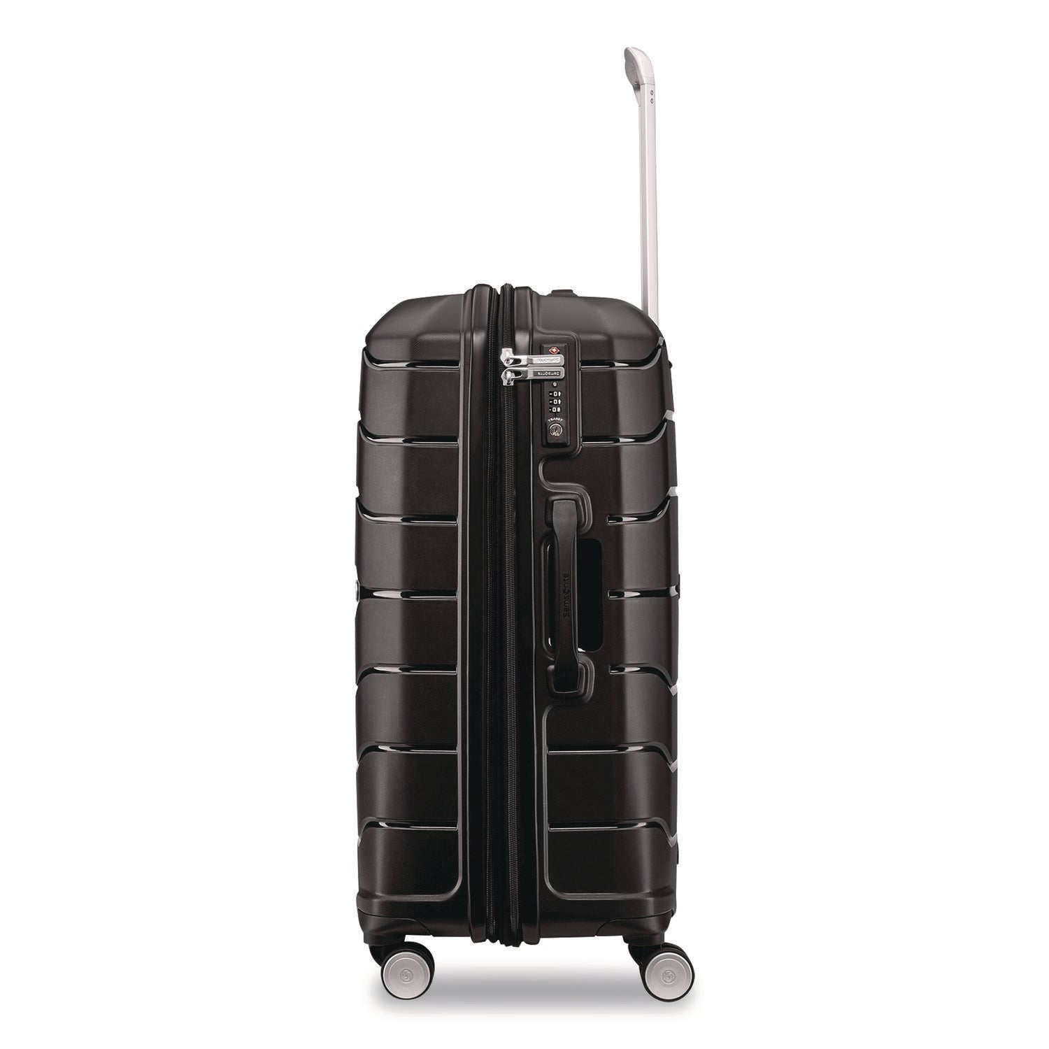 Samsonite® Freeform Hard Side Carry-On Suitcase, Four-Wheeled Spinner, 19.6 x 13.4 x 27.95, Black