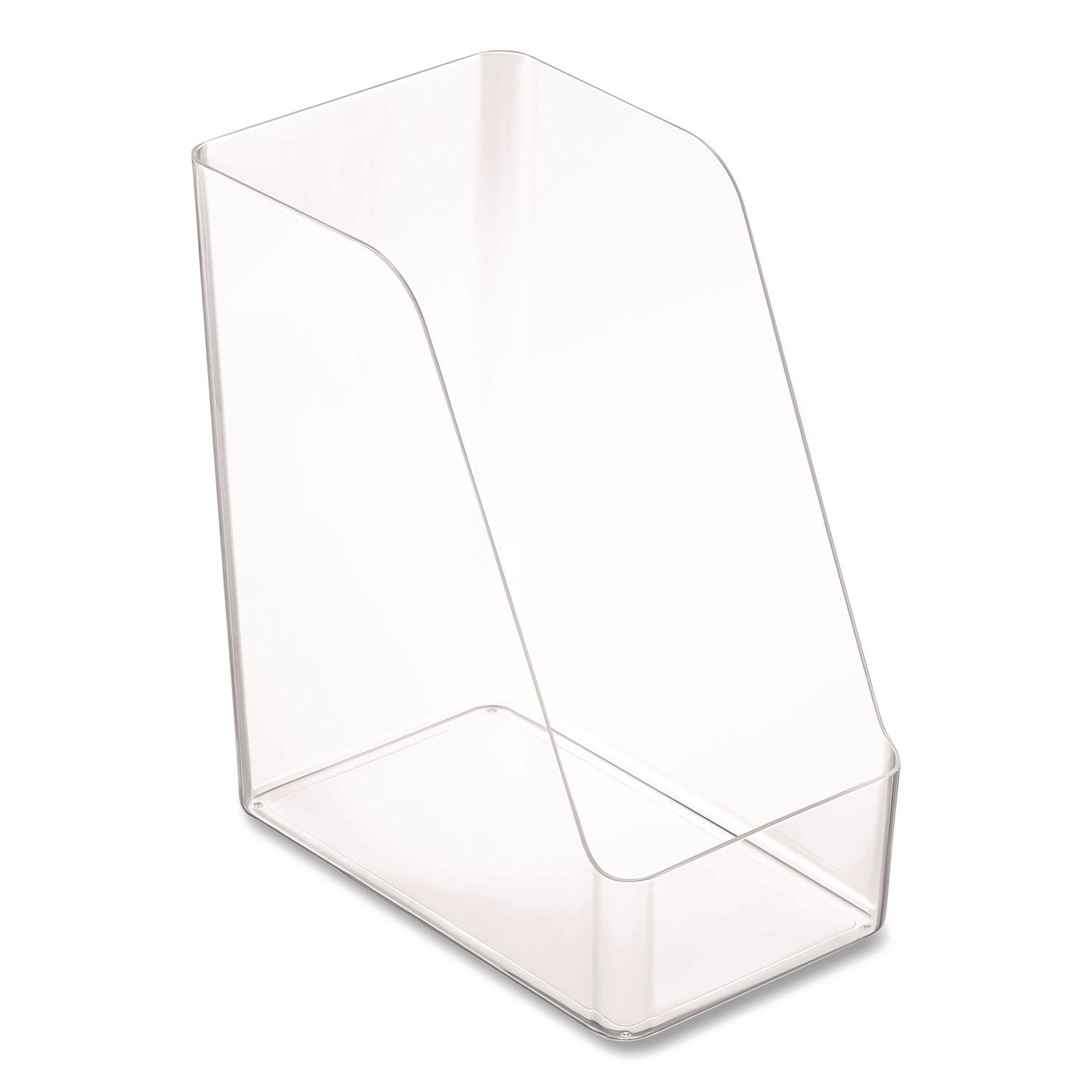 TRU RED™ Clear Magazine File, 10.47 x 6.73 x 11.71