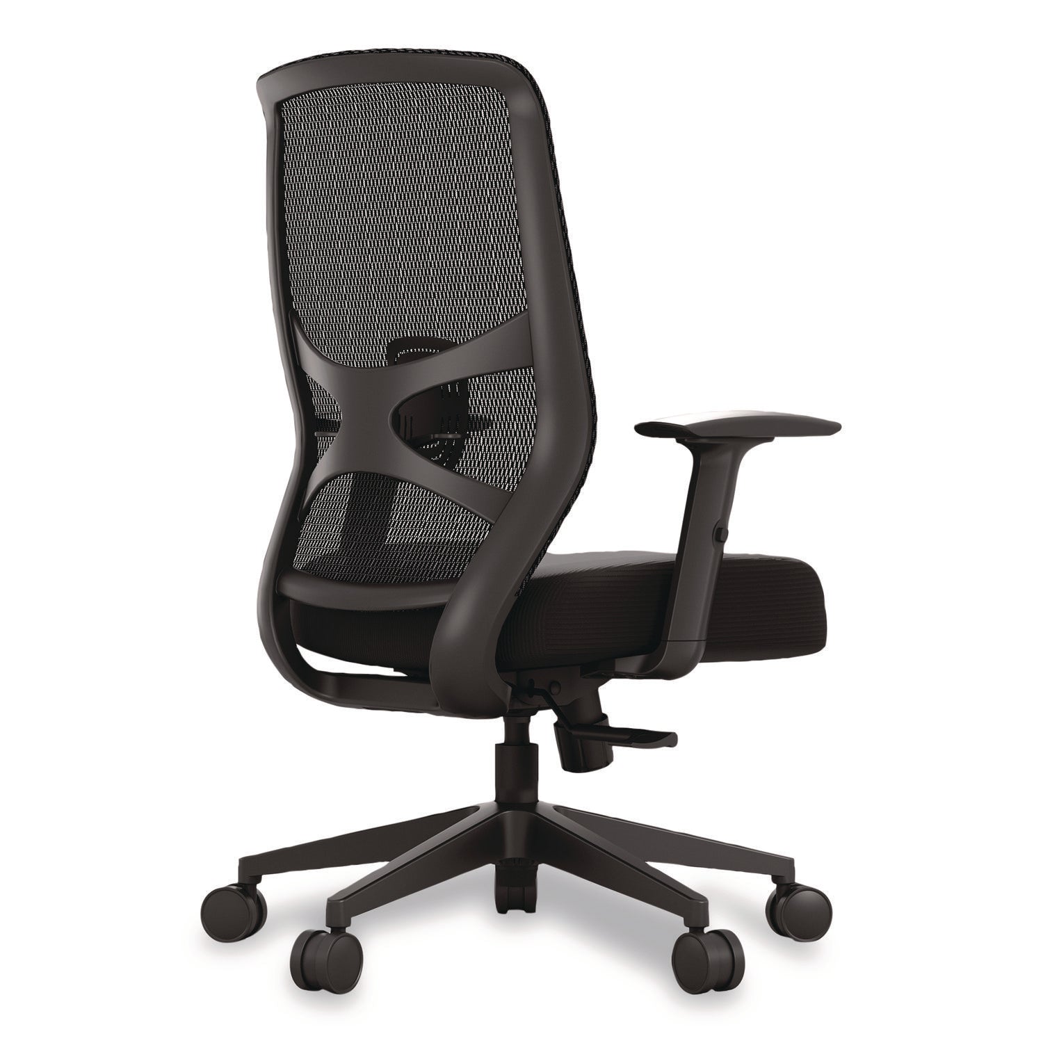 Tempur-Pedic® by Raynor ProTask Executive Task Chair, Supports Up to 275 lb, 19.06" to 22.44" Seat Height, Black Seat/Back, Black Base
