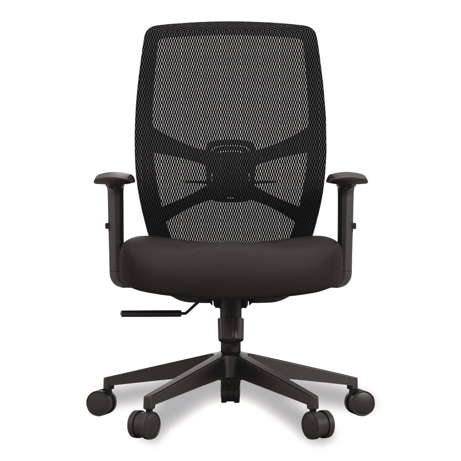 Tempur-Pedic® by Raynor ProTask Executive Task Chair, Supports Up to 275 lb, 19.06" to 22.44" Seat Height, Black Seat/Back, Black Base