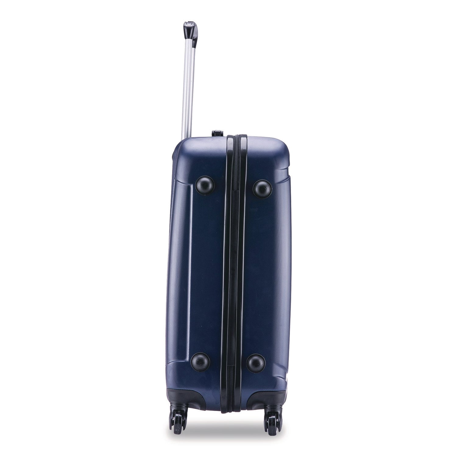 InUSA Luggage Pilot Hard Side Carry-On Suitcase, Four-Wheeled Spinner, 16.34 x 10.24 x 25.39, Blue