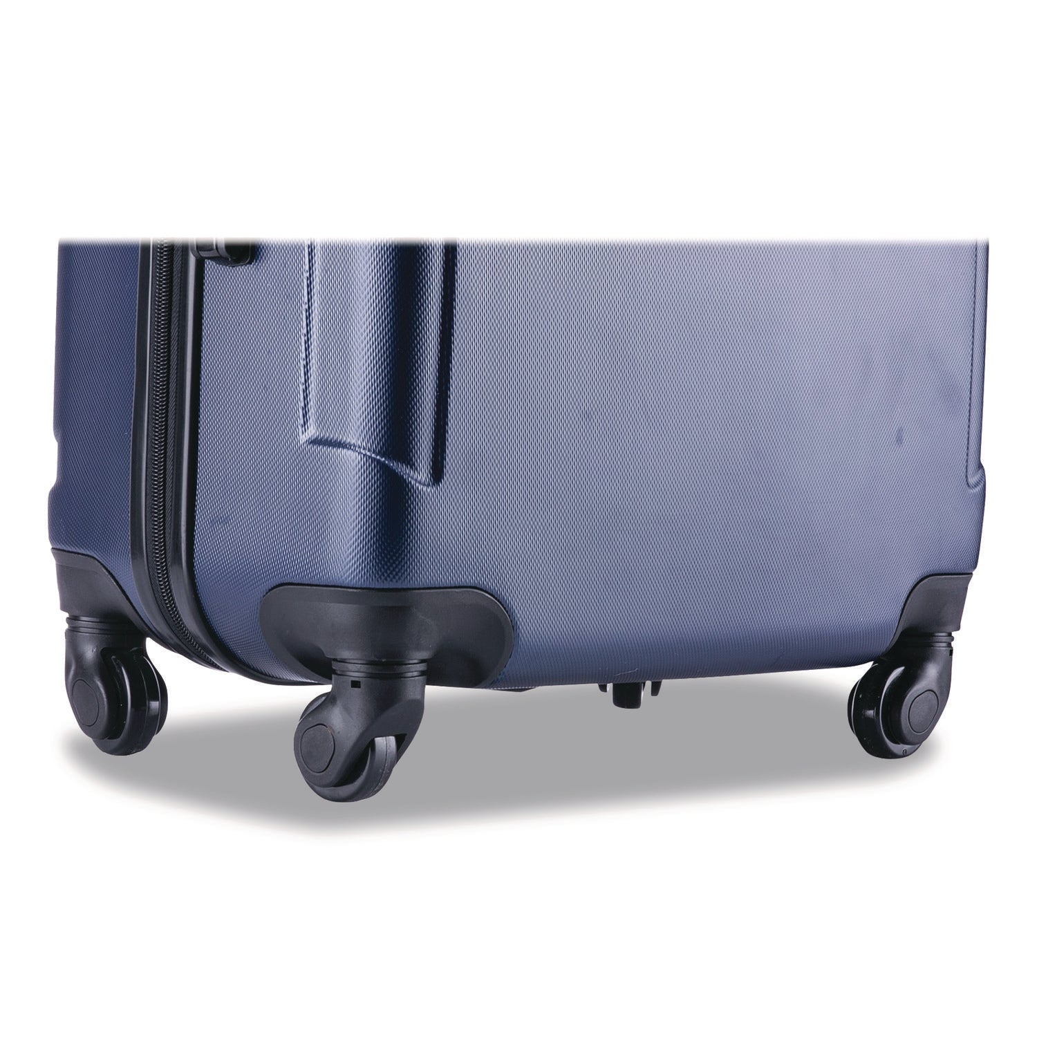 InUSA Luggage Pilot Hard Side Carry-On Suitcase, Four-Wheeled Spinner, 16.34 x 10.24 x 25.39, Blue