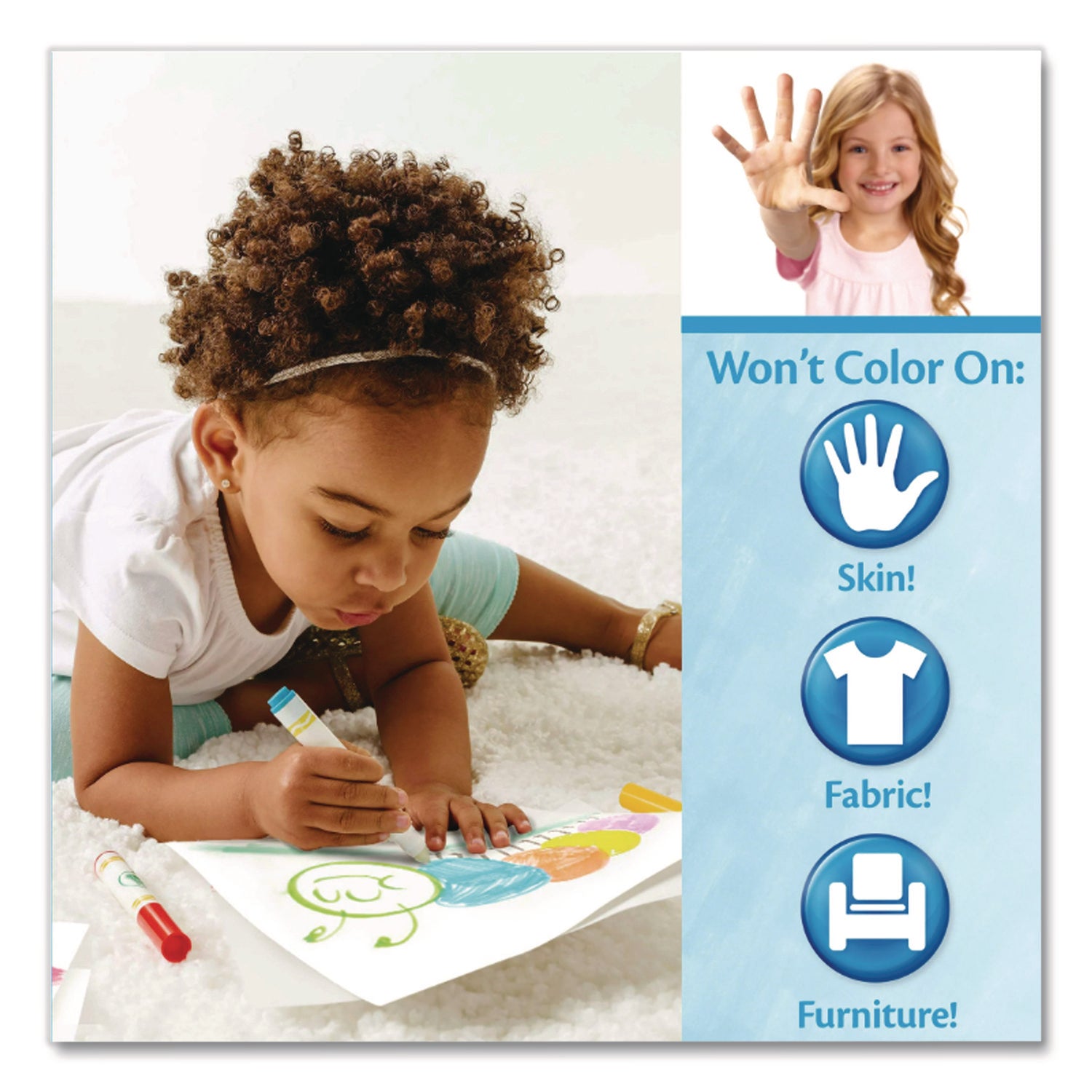 Crayola® Pinkfong Baby Shark Color Wonder Kit, (18) Coloring Pages, (5) Baby Shark Collection Markers