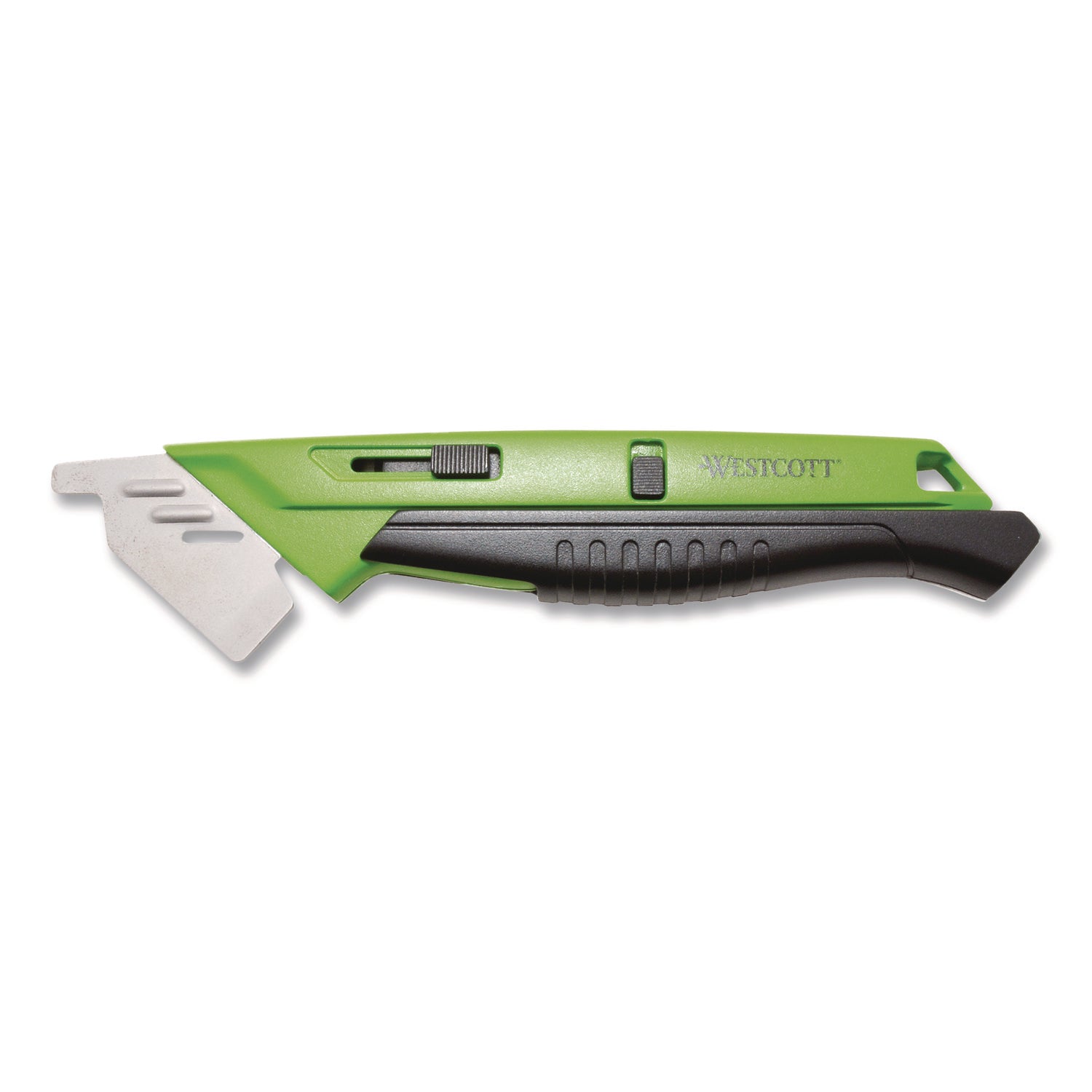 Westcott® Dual-Sided Ceramic Box Opener, ABS Plastic Handle, Green