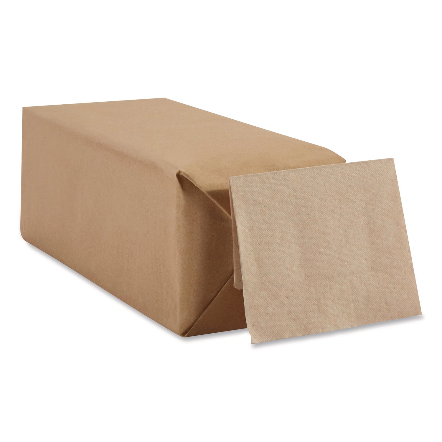 Georgia Pacific® Professional Dixie Full-Fold Dispenser Napkins, One-Ply, 12 x 13, Brown, 600/Pack, 12 PK/CT