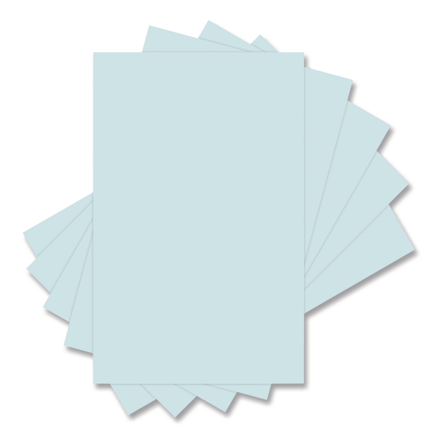 Lettermark™ Colors 30% Recycled Colored Paper, 20 lb Bond Weight, 11 x 17, Blue, 500/Ream