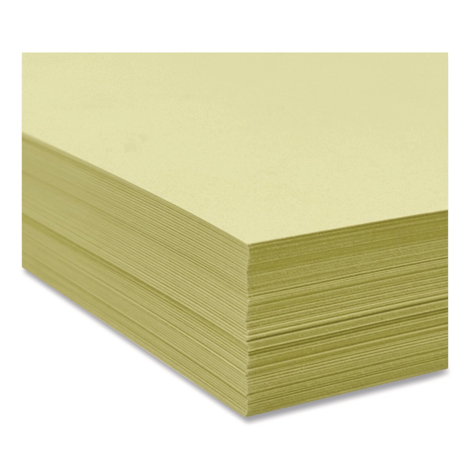 Lettermark™ Colors 30% Recycled Colored Paper, 20 lb Bond Weight, 8.5 x 14, Canary, 500/Ream