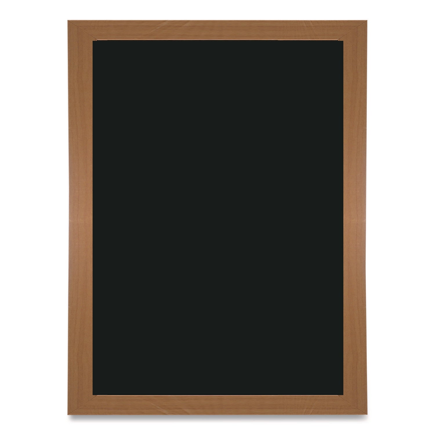 Excello Global Products® Chalkboard Sign, Black Surface, Brown Frame, 12 x 16