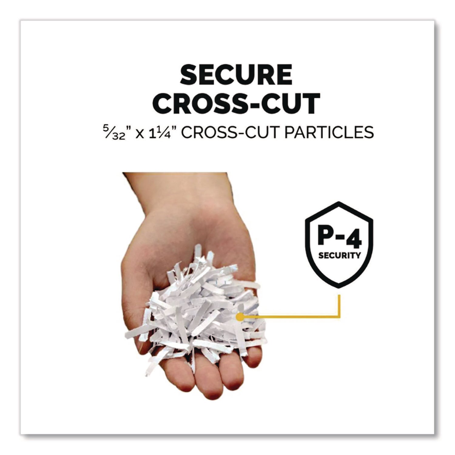 Fellowes® Powershred LX75 Cross-Cut Shredder, 11 Sheet Capacity