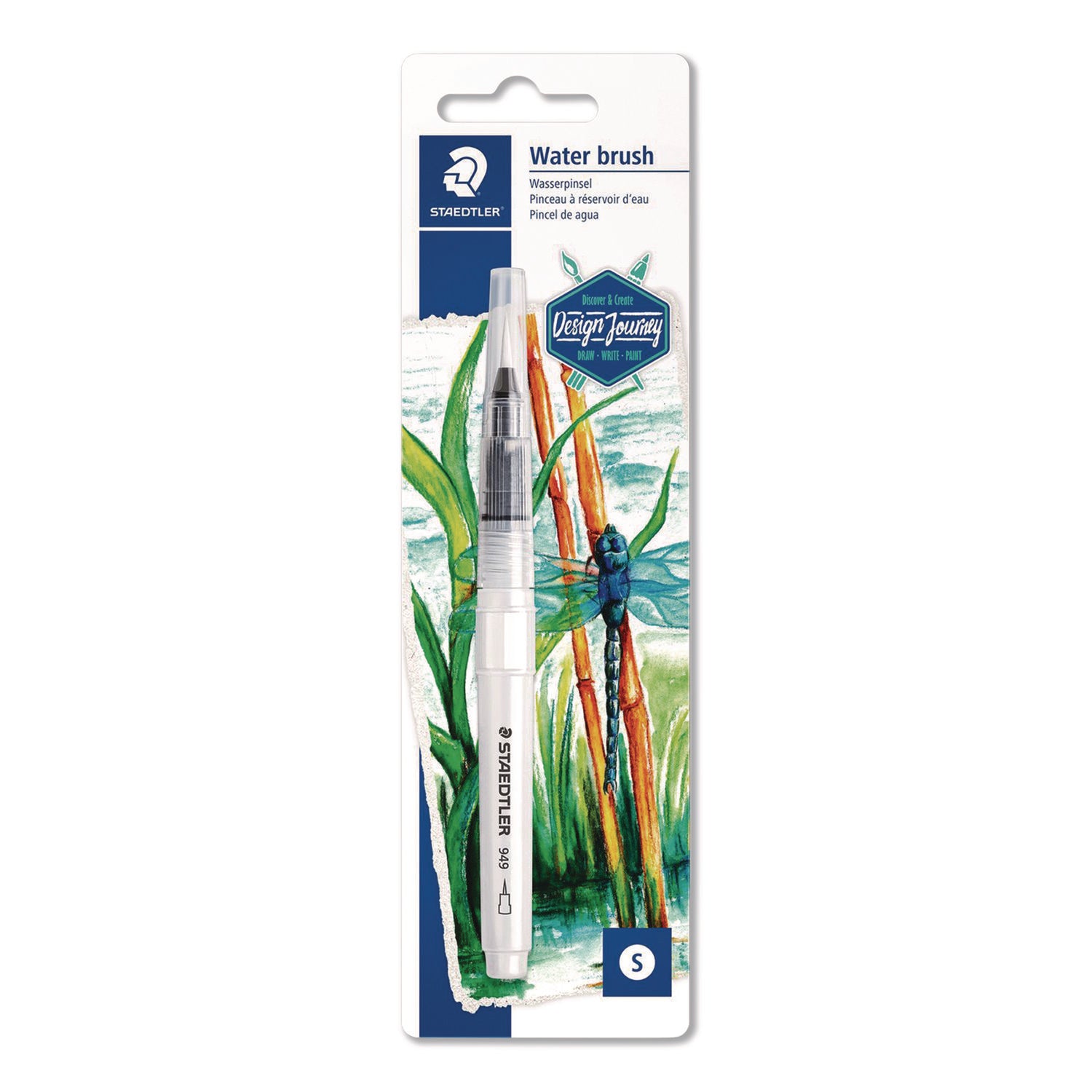 Staedtler® Classic Water Brush, Nylon/Polyester Blend, Round