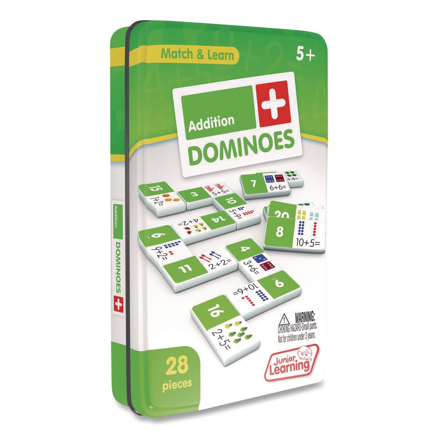 Junior Learning Inc® Addition Dominoes, Ages 5 to 10